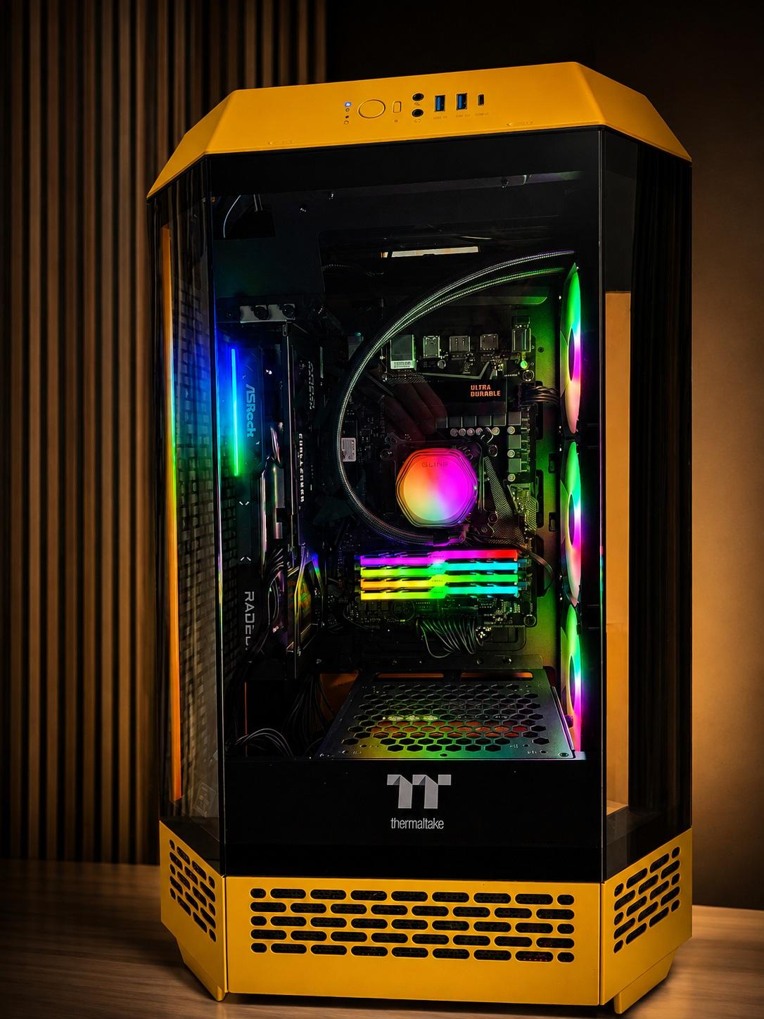 RX 9060 XT 16GB 1440p Gaming PC | Ryzen 5 5600X3D | 32GB RGB | 1TB SSD | Wi-Fi | Bluetooth | Win 11