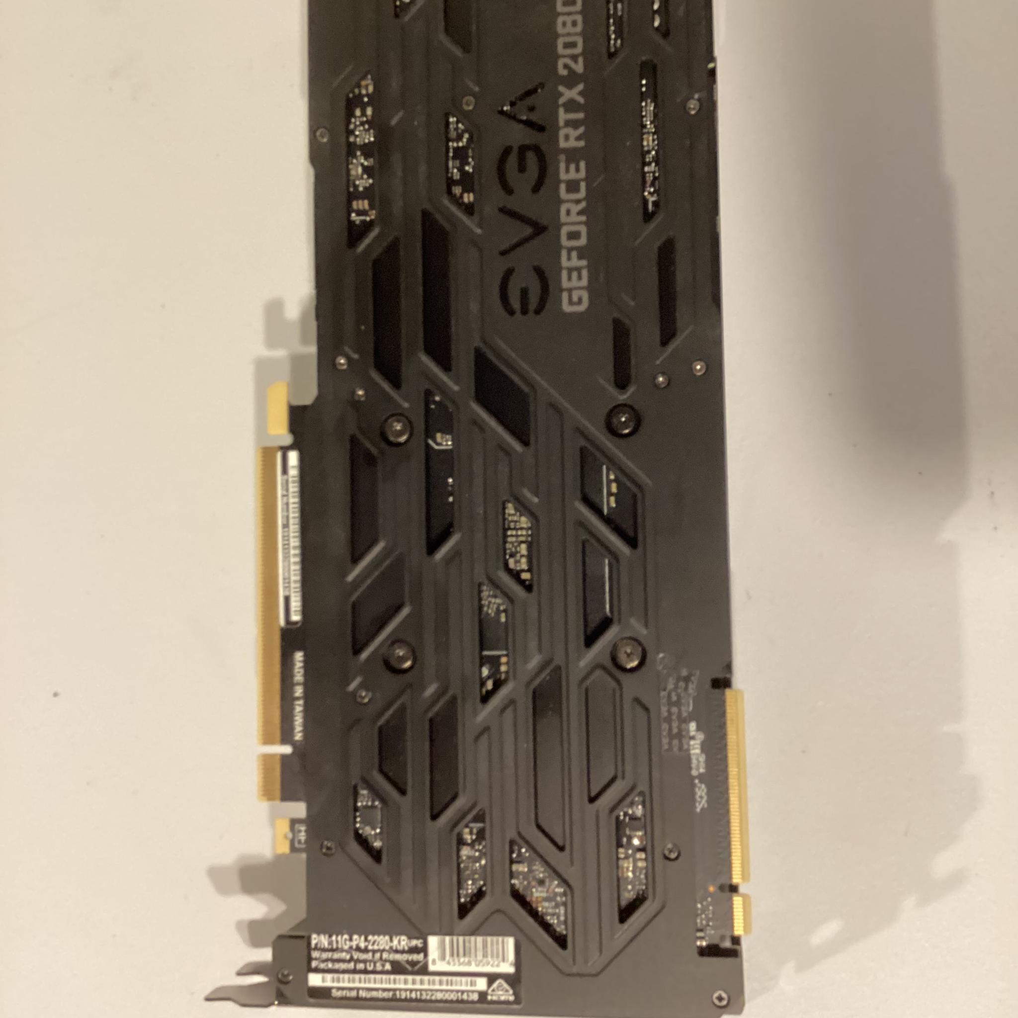EVGA RTX 2080 TI 11GB
