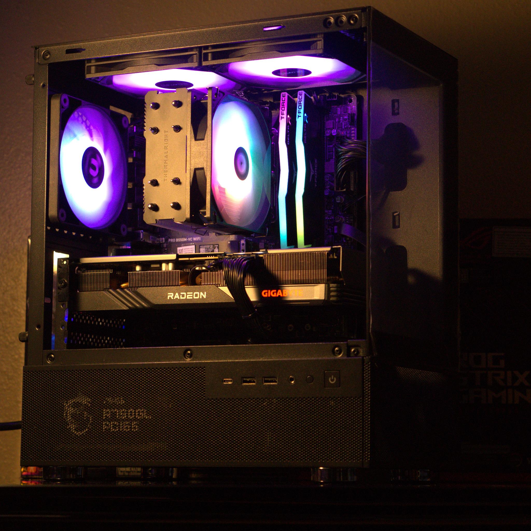 1440p mid-ranged gaming pc |RX 7600XT|32GB DDR4|RYZEN 5 5500|
