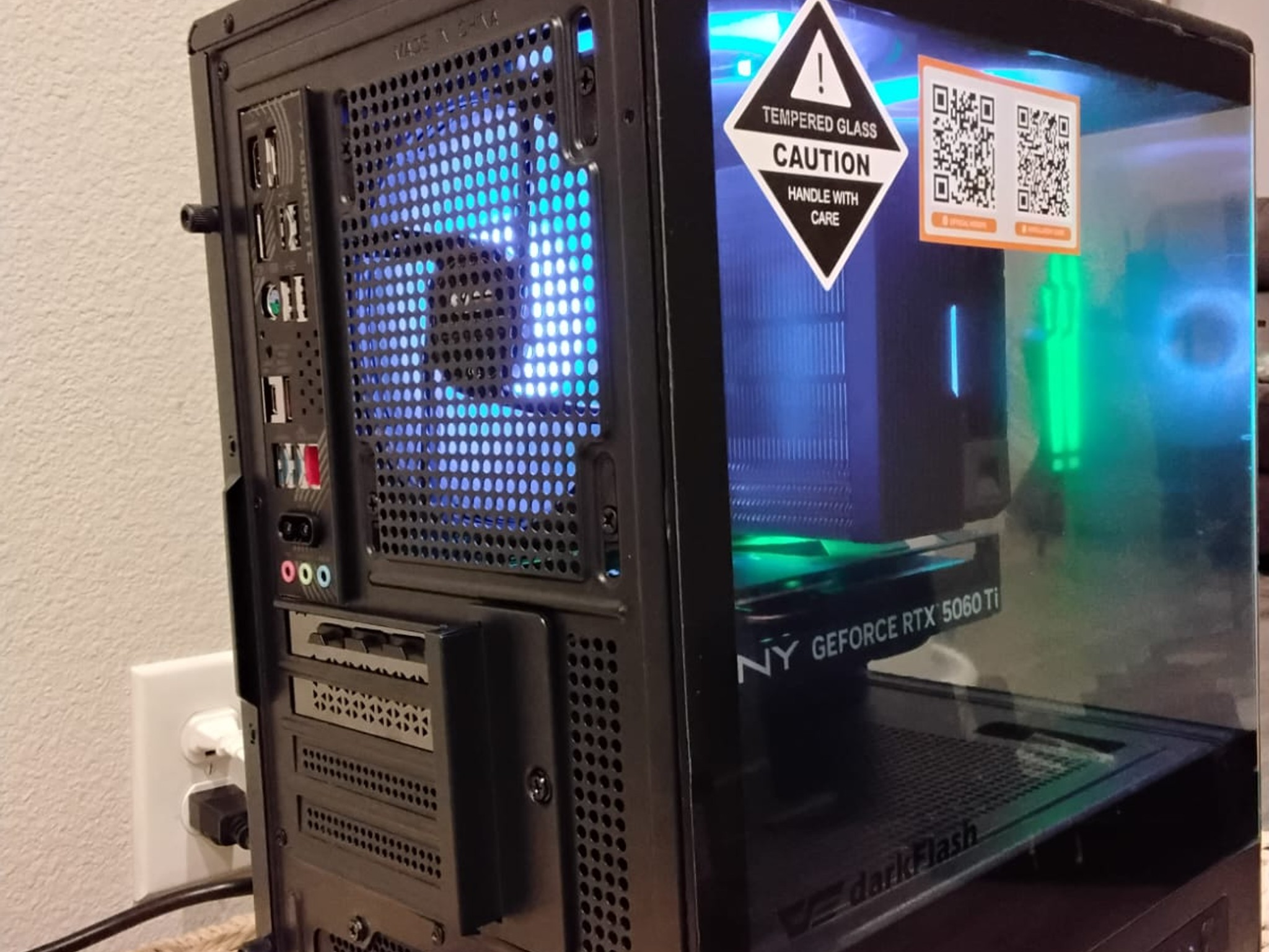 Ryzen 5 9600x GPU PNY 5060ti 16gb VRAM/ 32gb RAM