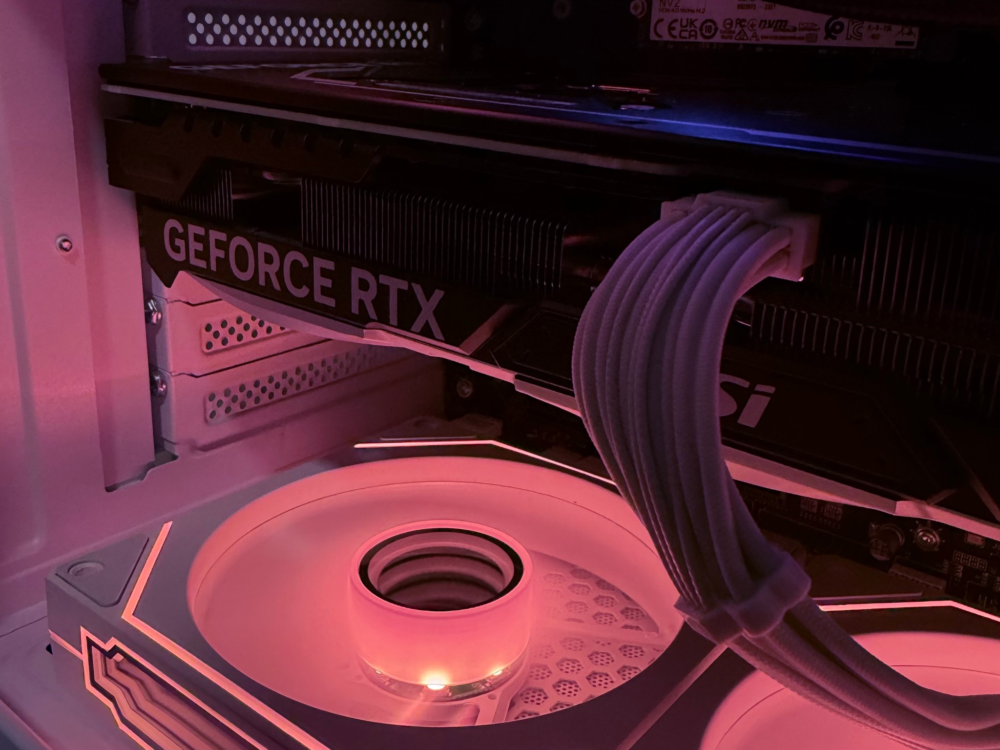 ❄️"Glacier Nova"❄️| 1440p Gaming | 4070 Ți | Intel i7 13700KF | 32GB Ram | 2tb NVMe SSD | WiFi