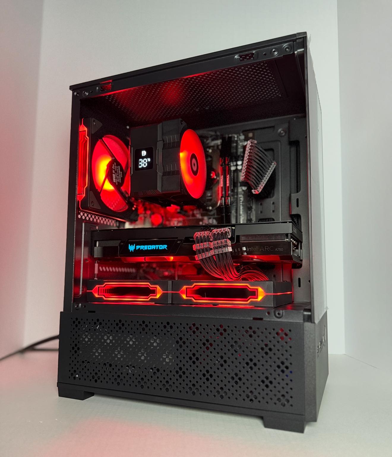 ▪️SHADOW CORE▪️ 1080p/1440p |  INTEL ARC A750 | RYZEN 5 3600 | 16GB DDR4 3200MHZ | 1TB M....