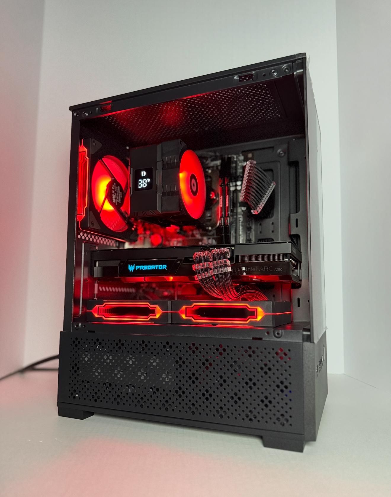 ▪️SHADOW CORE▪️ 1080p/1440p |  INTEL ARC A750 | RYZEN 5 3600 | 16GB DDR4 3200MHZ | 1TB M....