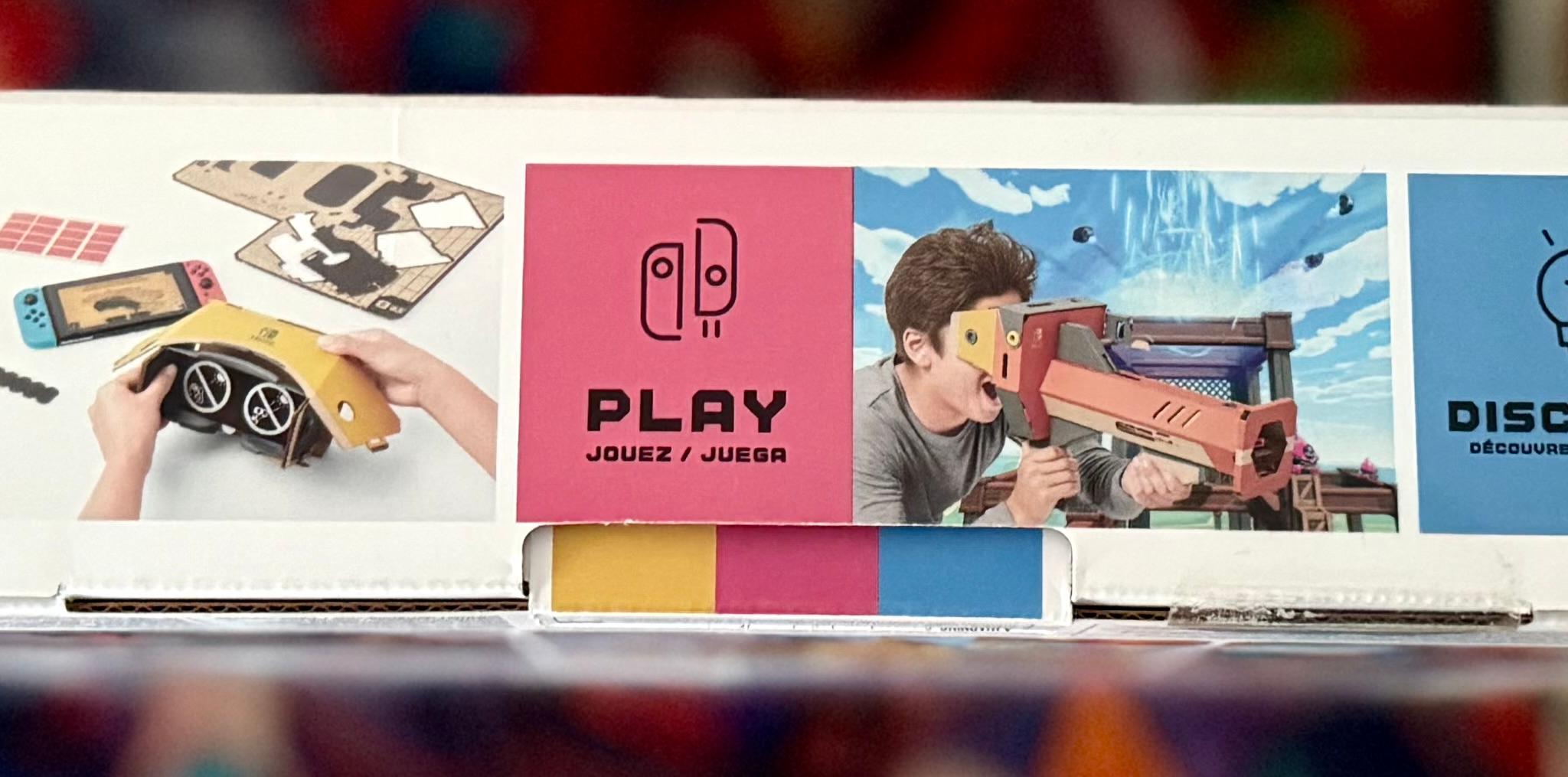 Nintendo Labo Toy-Con 04 VR Kit Starter Set + Blaster | Nintendo Switch | New & Sealed