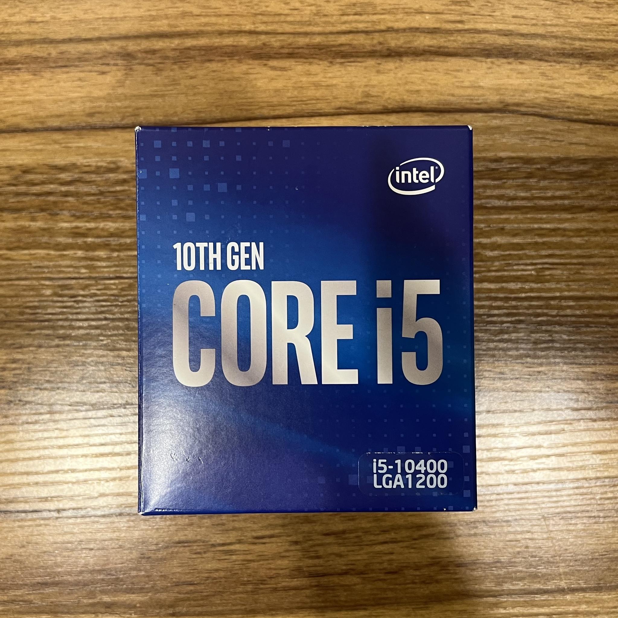 Intel Core i5-10400 LGA1200 CPU Processor with Heatsink Fan