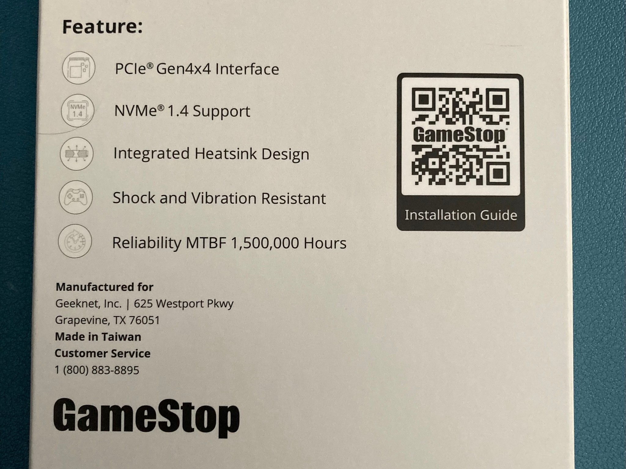 2TB NVMe M.2 PCIe Gen 4x4 7400 MB/s Read Speed SSD with Heatsink for PC or PS5