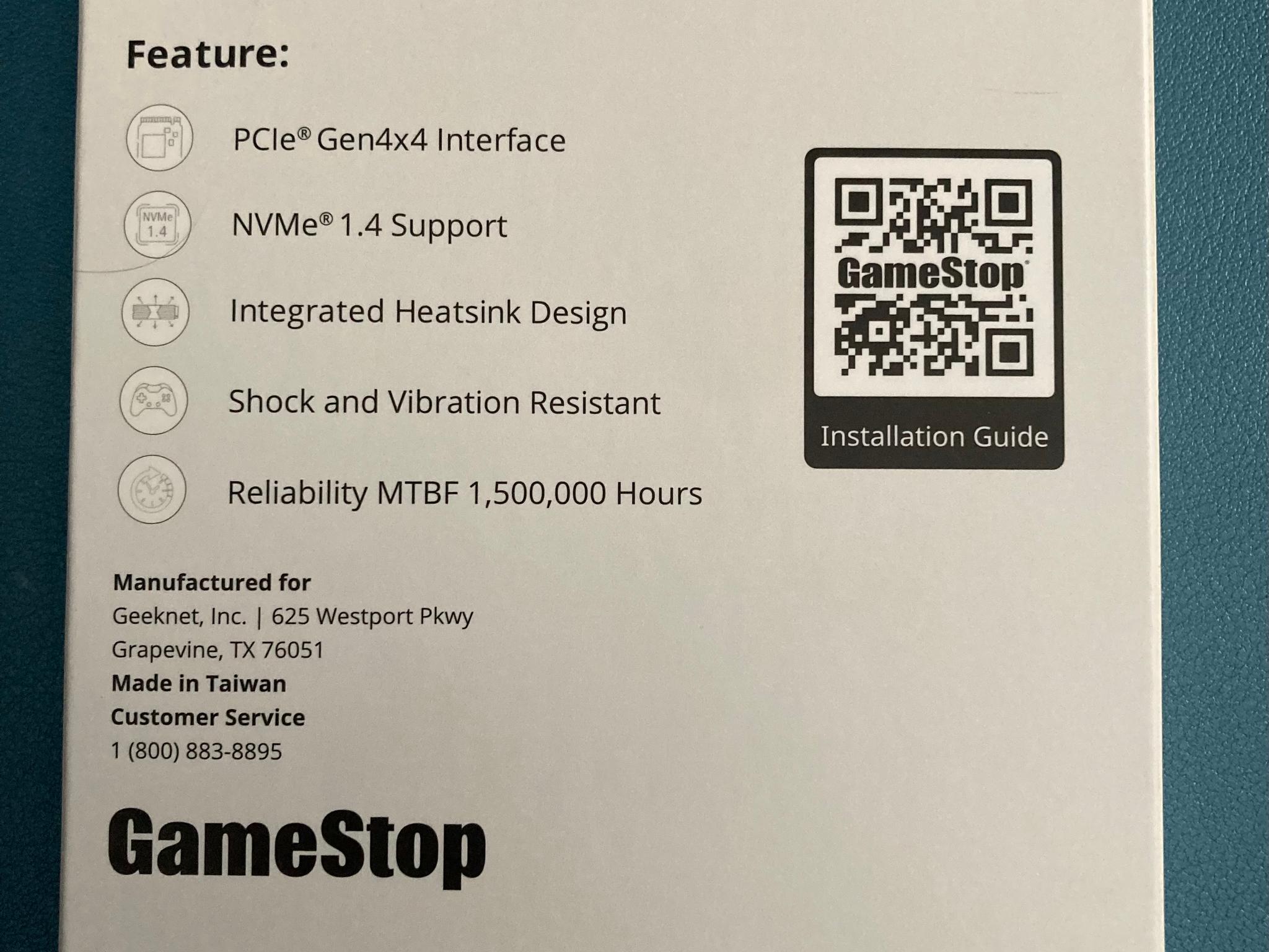 2TB NVMe M.2 PCIe Gen 4x4 7400 MB/s Read Speed SSD with Heatsink for PC or PS5
