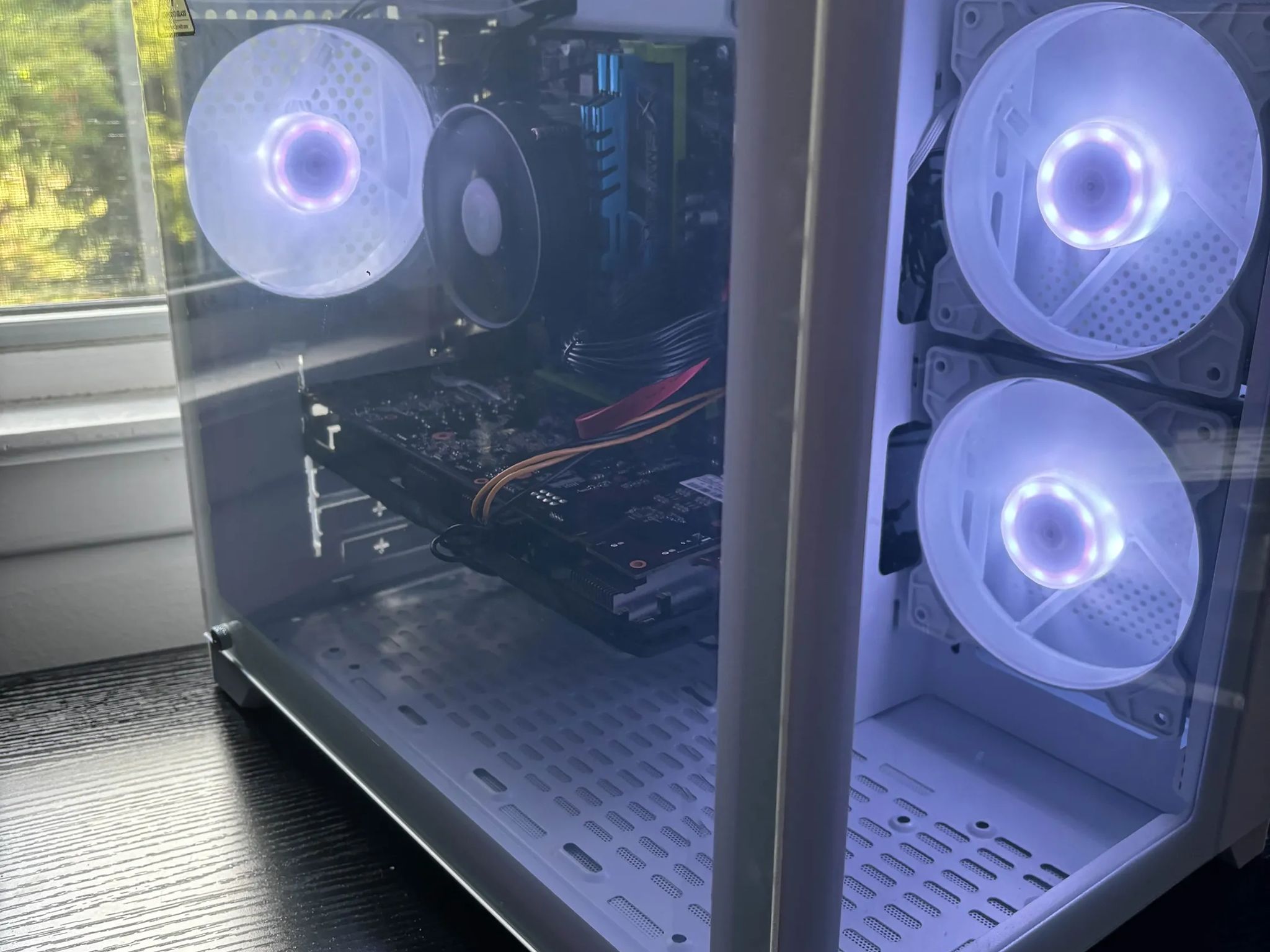 GAMING PC i5 16GB NVIDIA GTX 950 RGB Lighting RGB Fans Computer