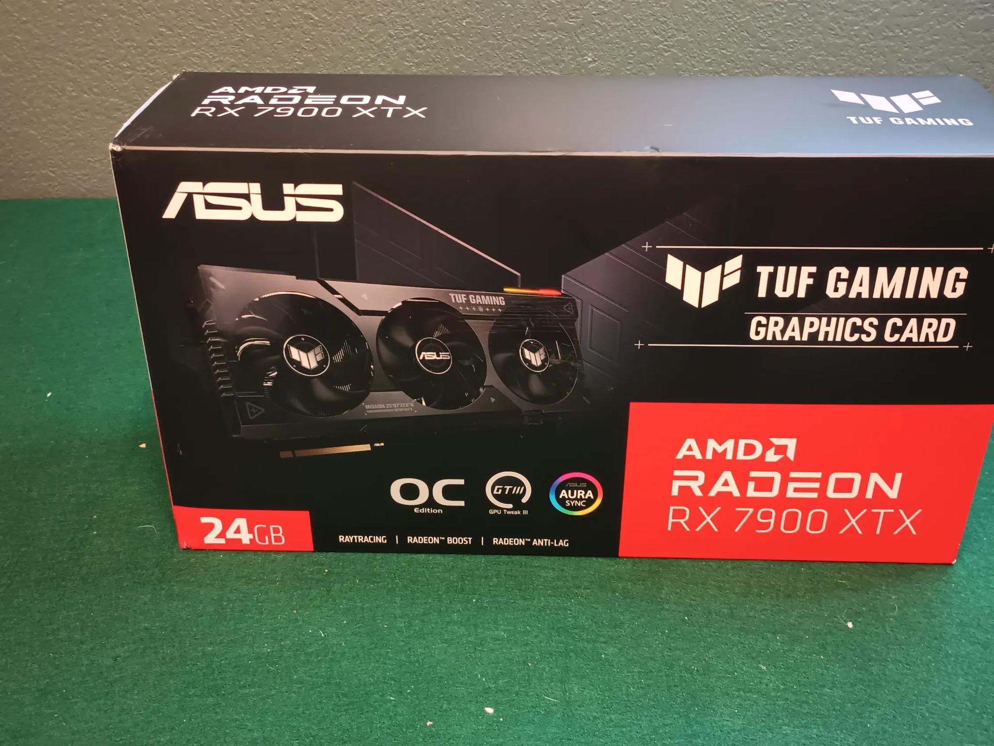 Asus TUF Radeon RX 7900 XTX OC 24GB DDR6