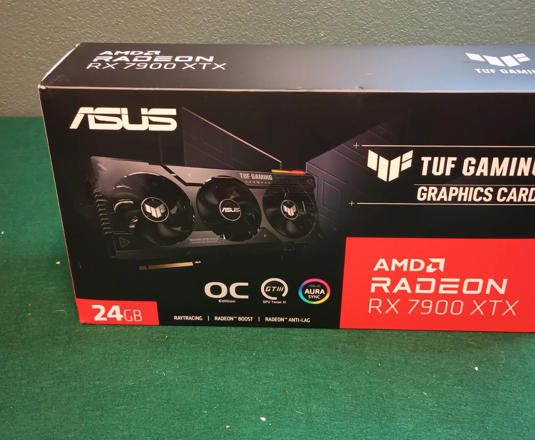Asus TUF Radeon RX 7900 XTX OC 24GB DDR6