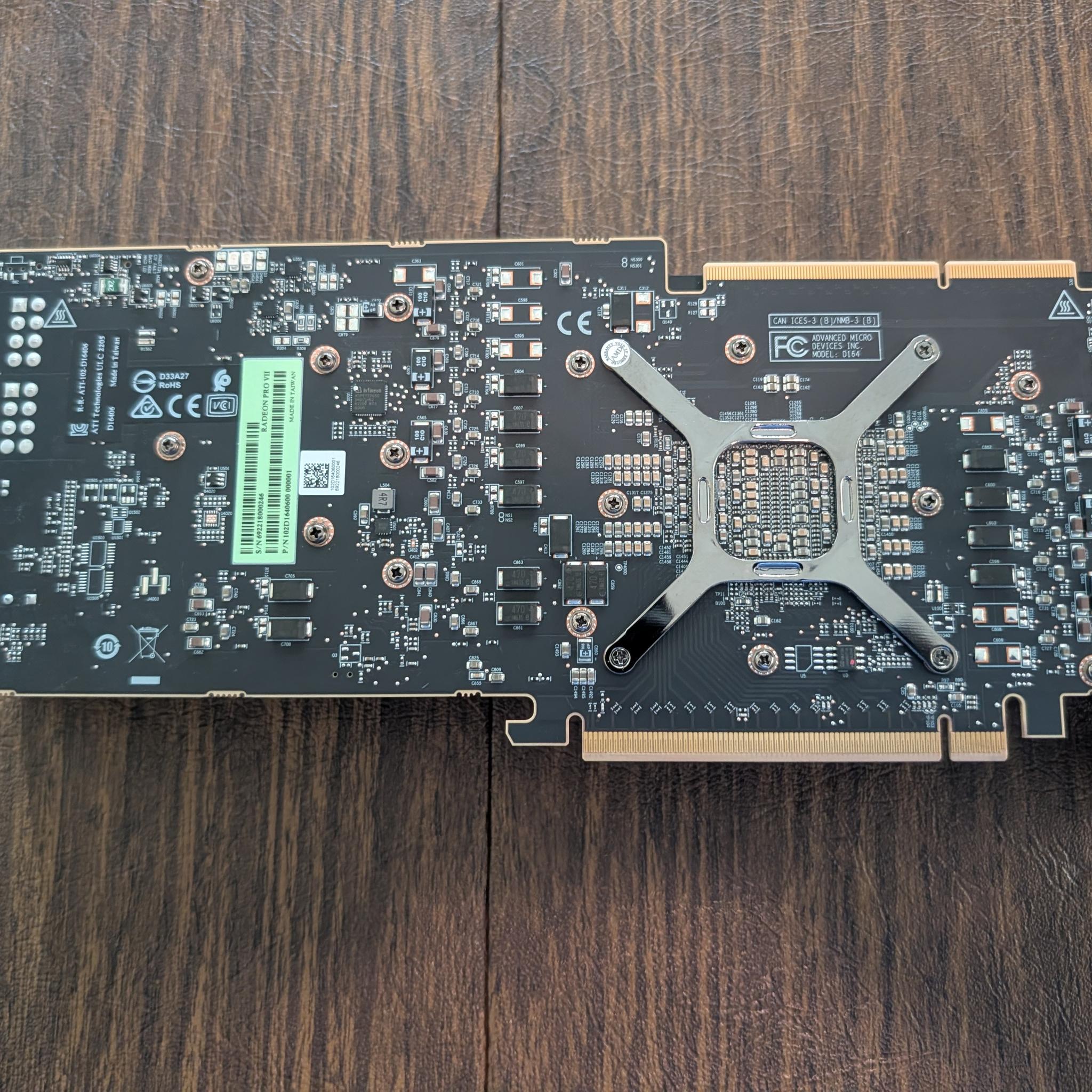 AMD Radeon Pro VII 16GB HBM2 ECC 4096-bit
