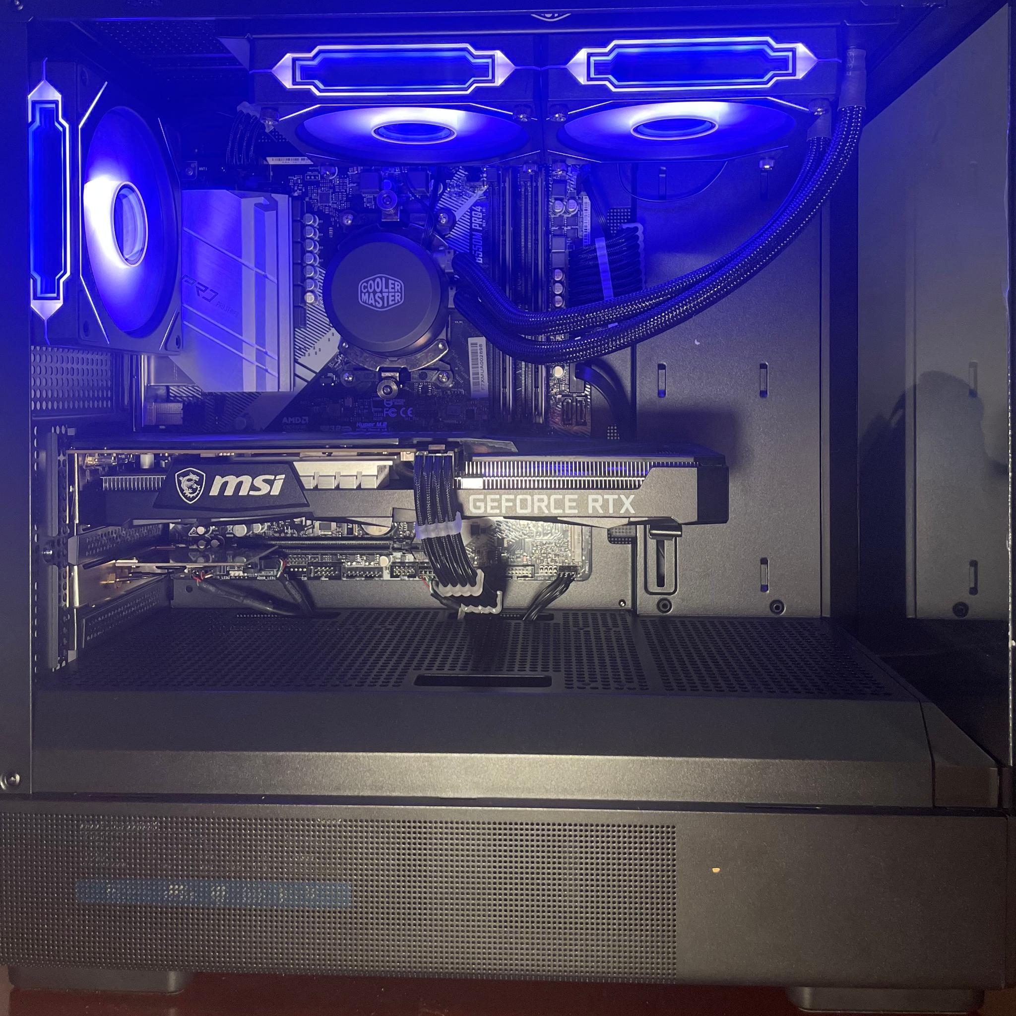 - [ ] Gaming PC | GEFORCE 3060 12gb| RYZEN 7 | 16GB RAM | WINDOWS 11 home | WiFi and Bluetooth