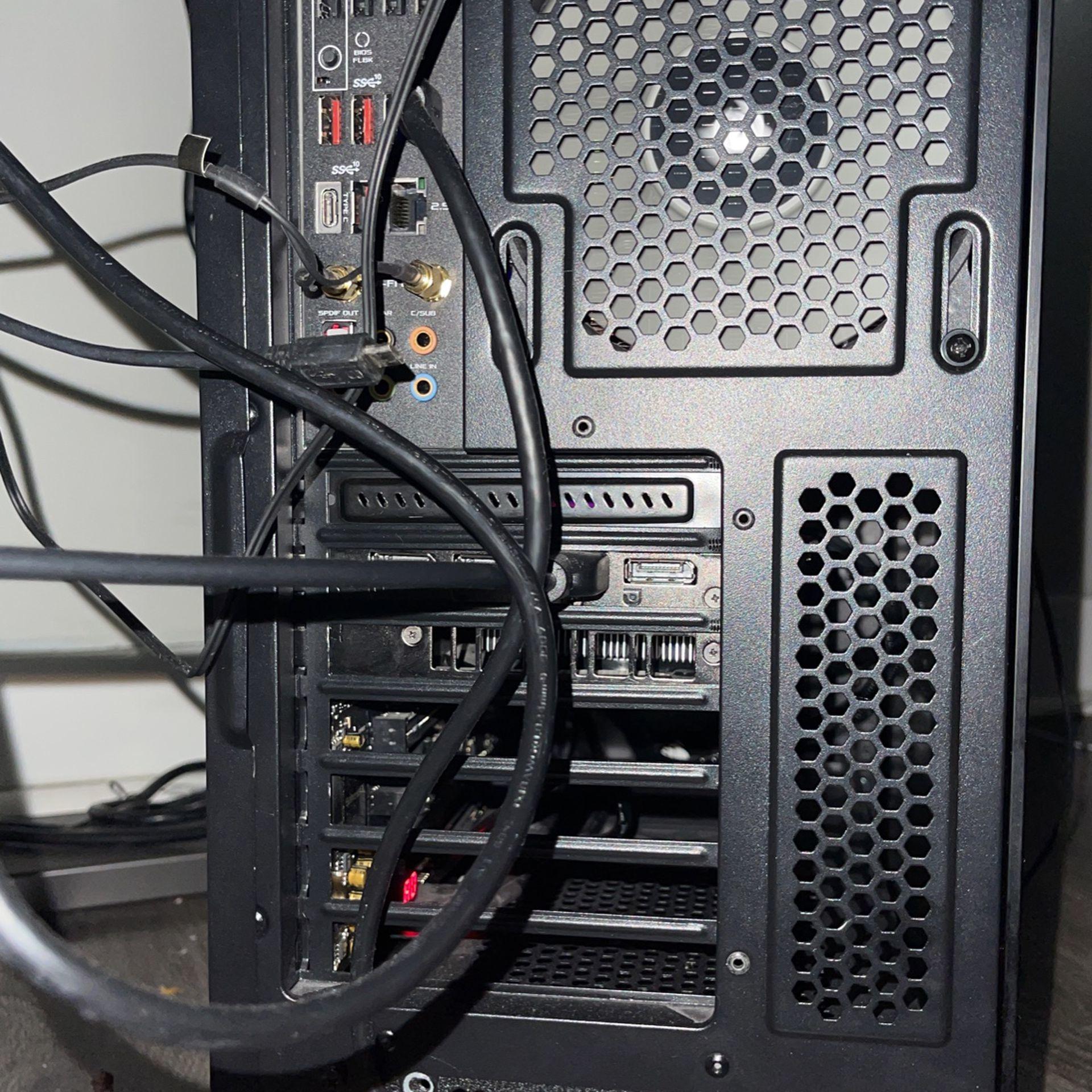 i7-10700, ROG STRIX z490-E Gaming, 32 GB DDR4 Corsair Vengeance, 1 TB Samsung 970 SSD, 2080 Super