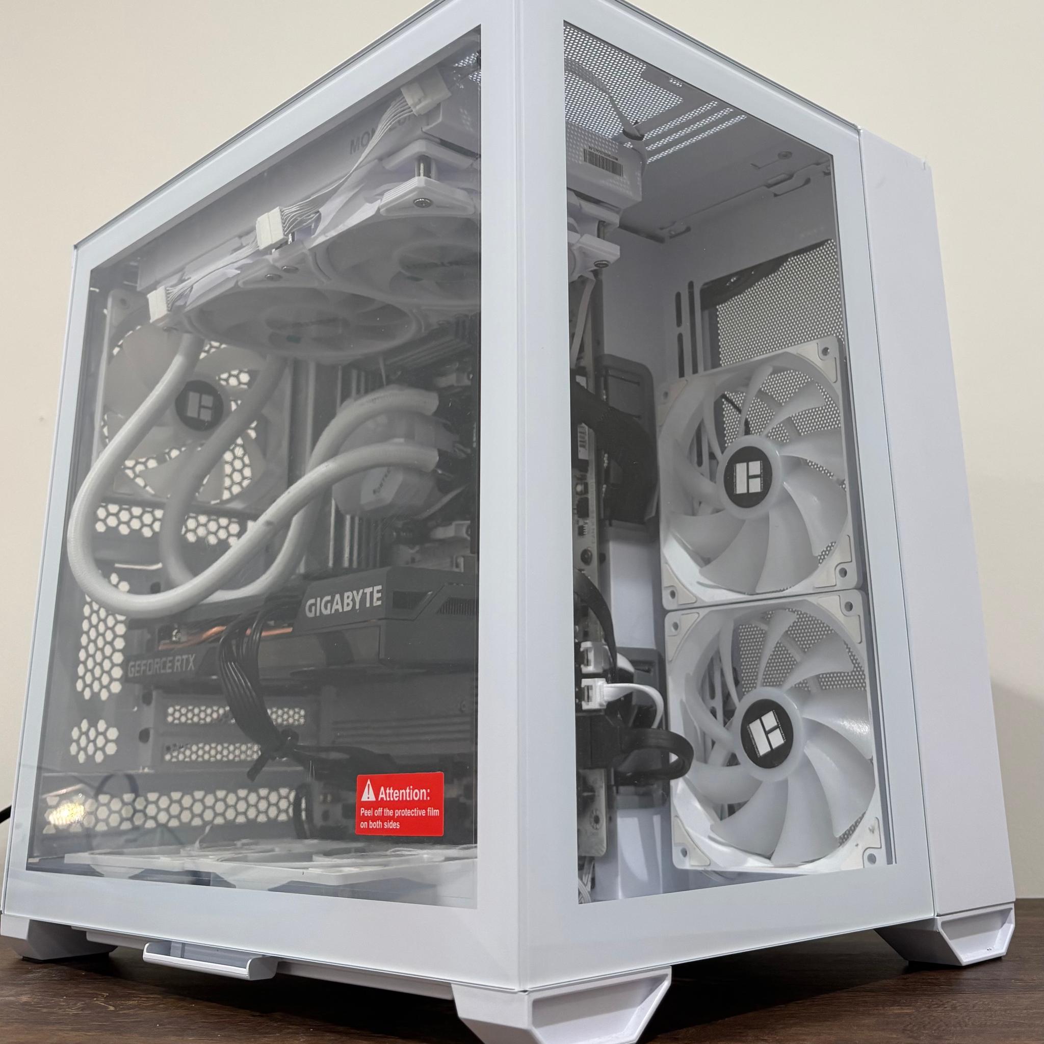 🤍 WHITE AM5 GAMING PC | Ryzen 7 9700X | RTX 3060 12GB | 32GB DDR5