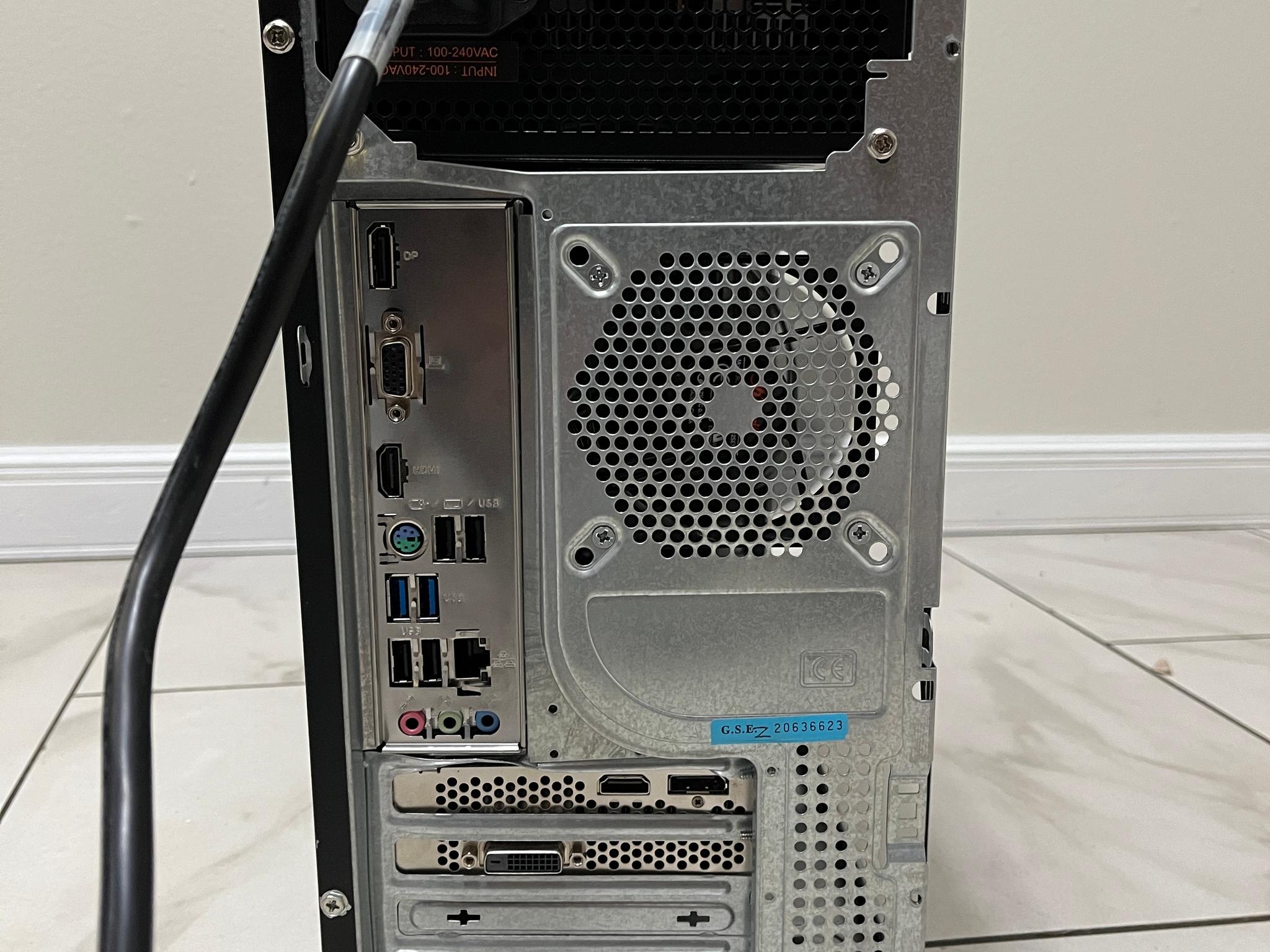 NVIDIA RTX 2060 SUPER, Intel Core i3-12100, 16GB RAM, 1TB SSD - Sleeper Office Gaming PC w/ Wi-Fi