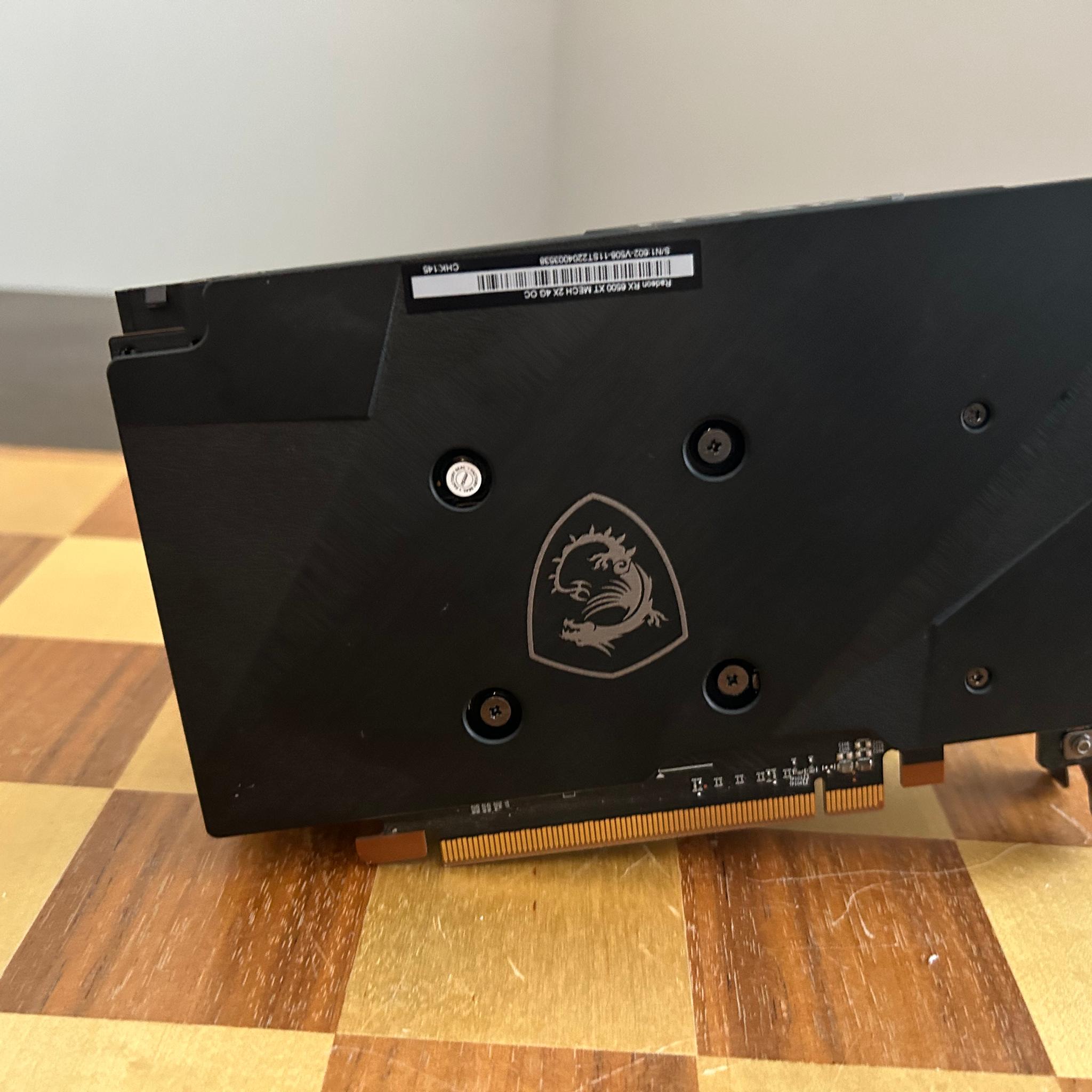 MSI RX 6500 XT Mech Graphics Card