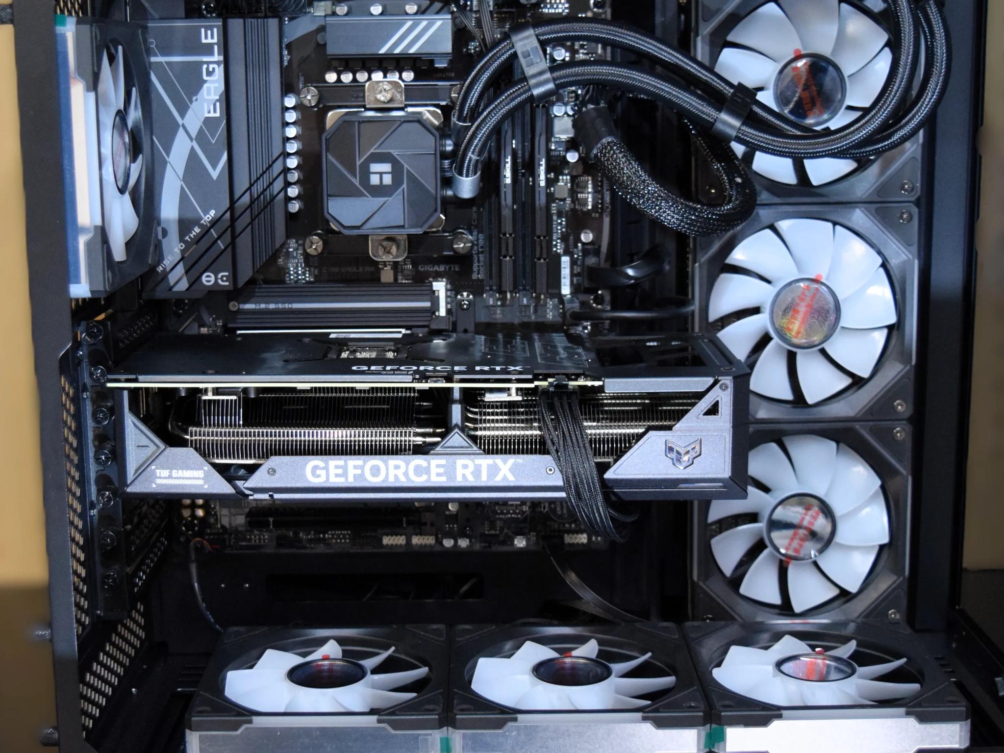 (NEW) 4K / 1440p Ultra Gaming PC All New Parts: Nvidia Asus Tuf 4070 | 1TB NVME |...