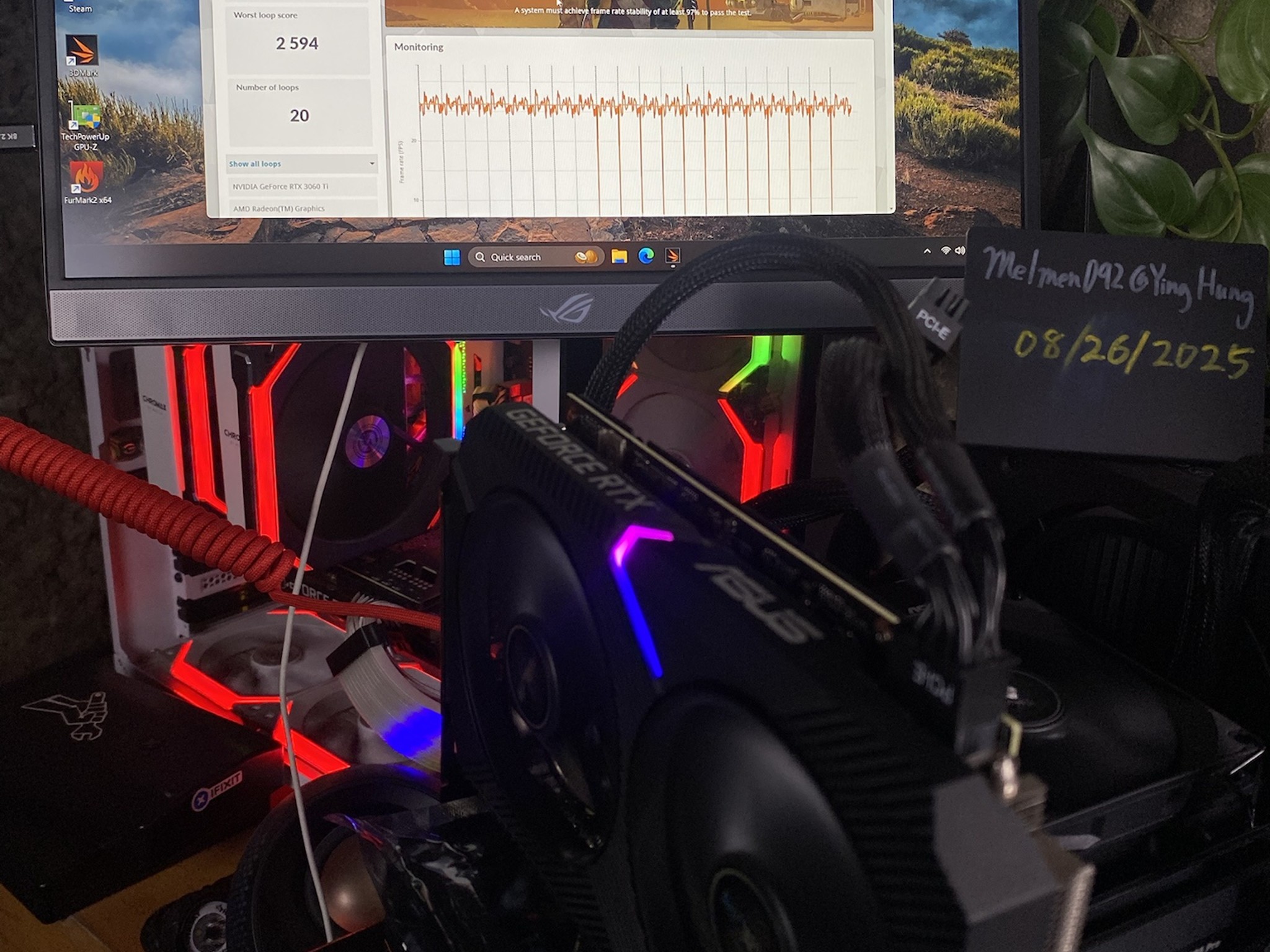 Asus 3060Ti Dual Mini 8GB OC edition