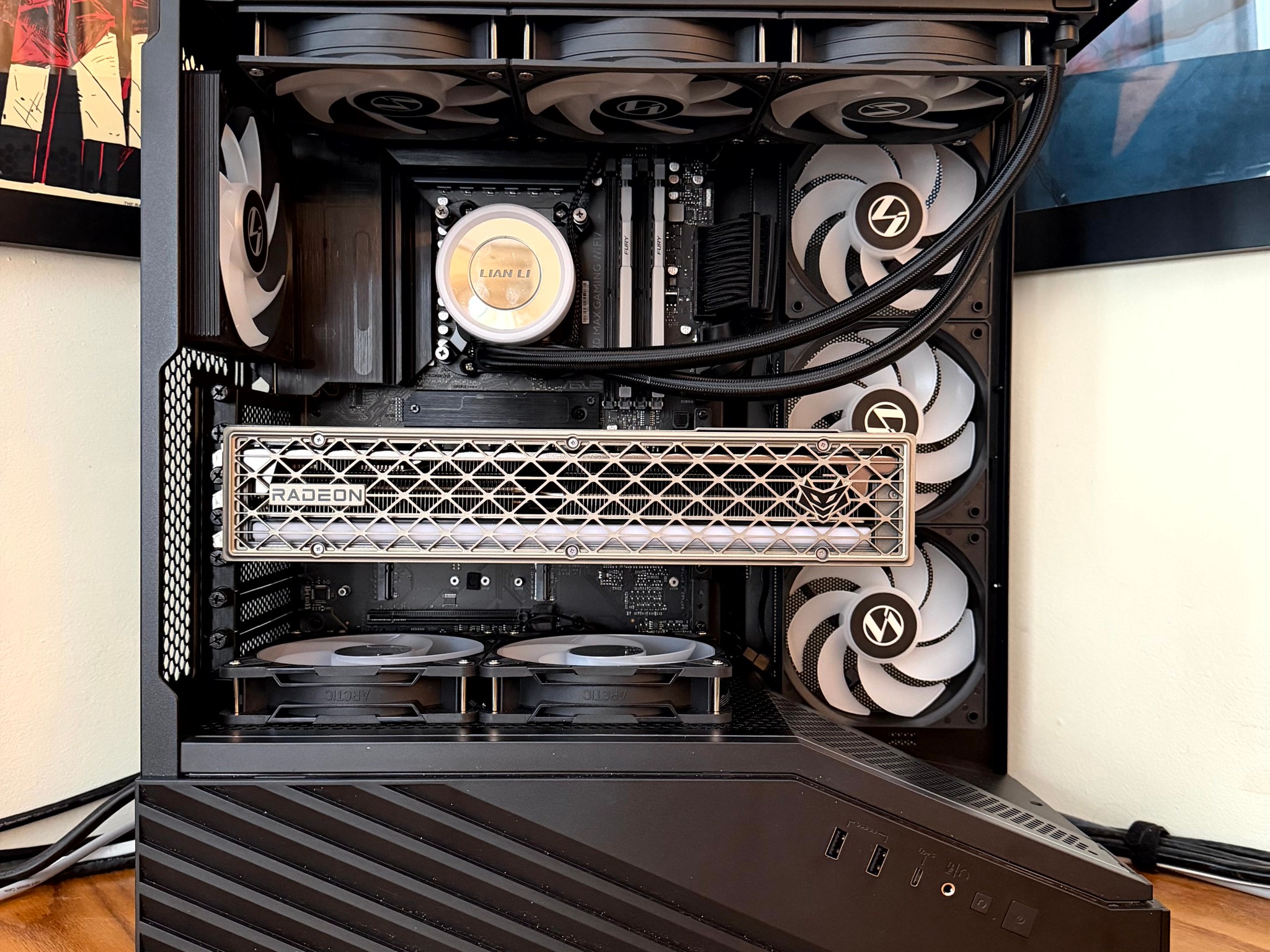 Dark Singularity II - RX 9070 XT | Ryzen 7 9800x3d | 32G @6000 MT/sec | 2TB NVME | 1000 W Platinum