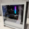 White Corsair Gaming PC – i9-11900K, RTX 3060, 2TB NVMe, 360mm Liquid Cooling