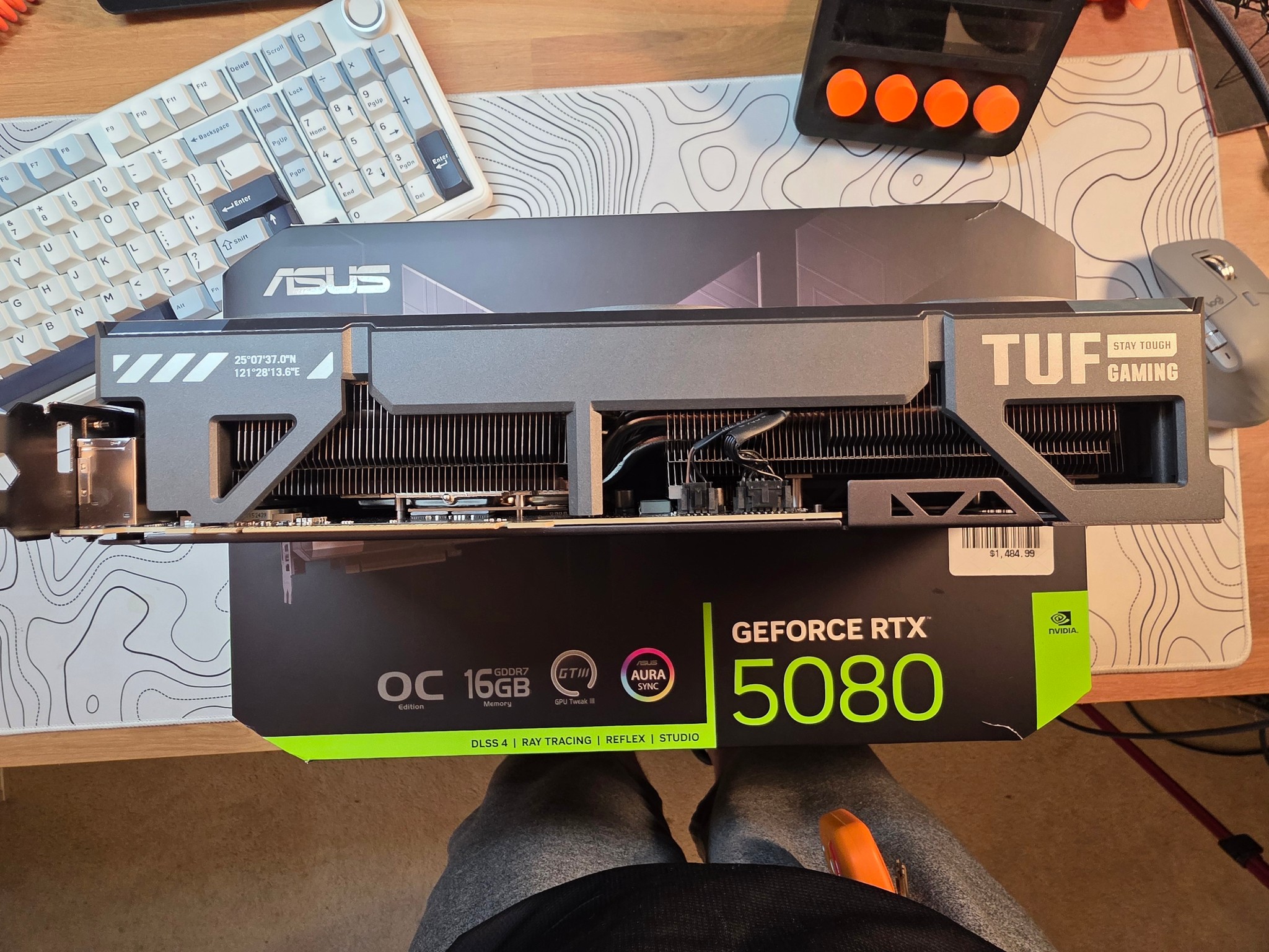 ASUS TUF Gaming GeForce RTX 5080 16GB GDDR7 OC Edition