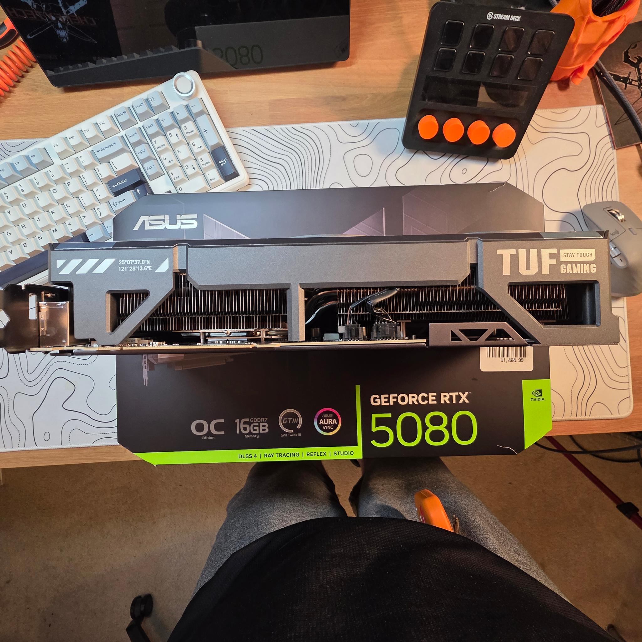 ASUS TUF Gaming GeForce RTX 5080 16GB GDDR7 OC Edition