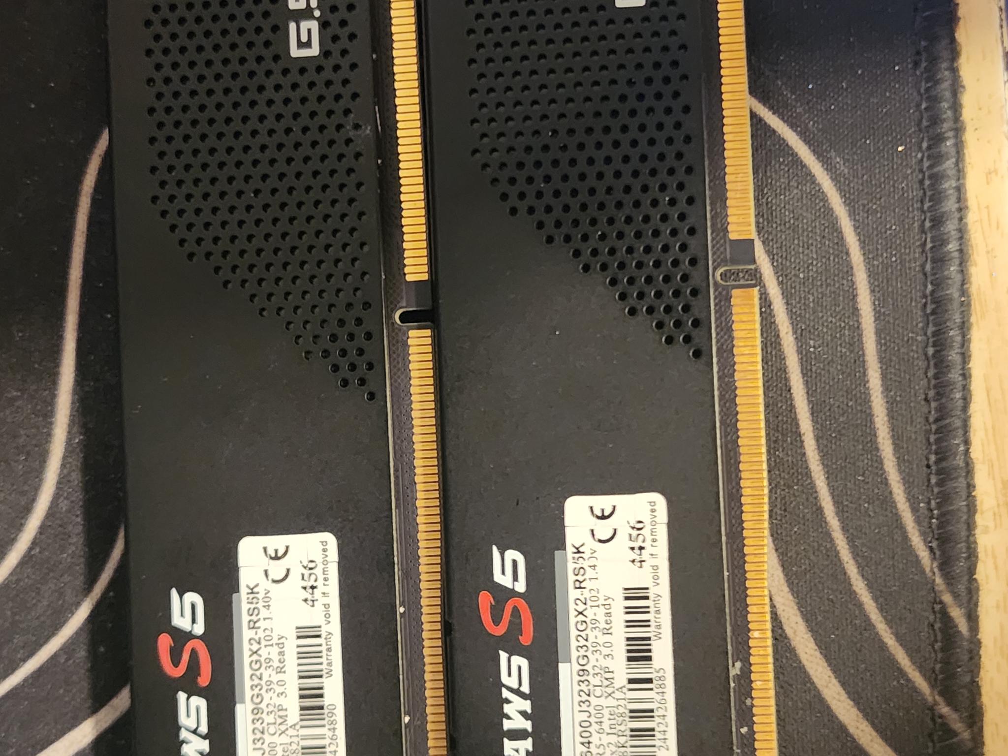G.skill RipJaws S5 64GB (2x32GB) DDR5-6400 MT/s
