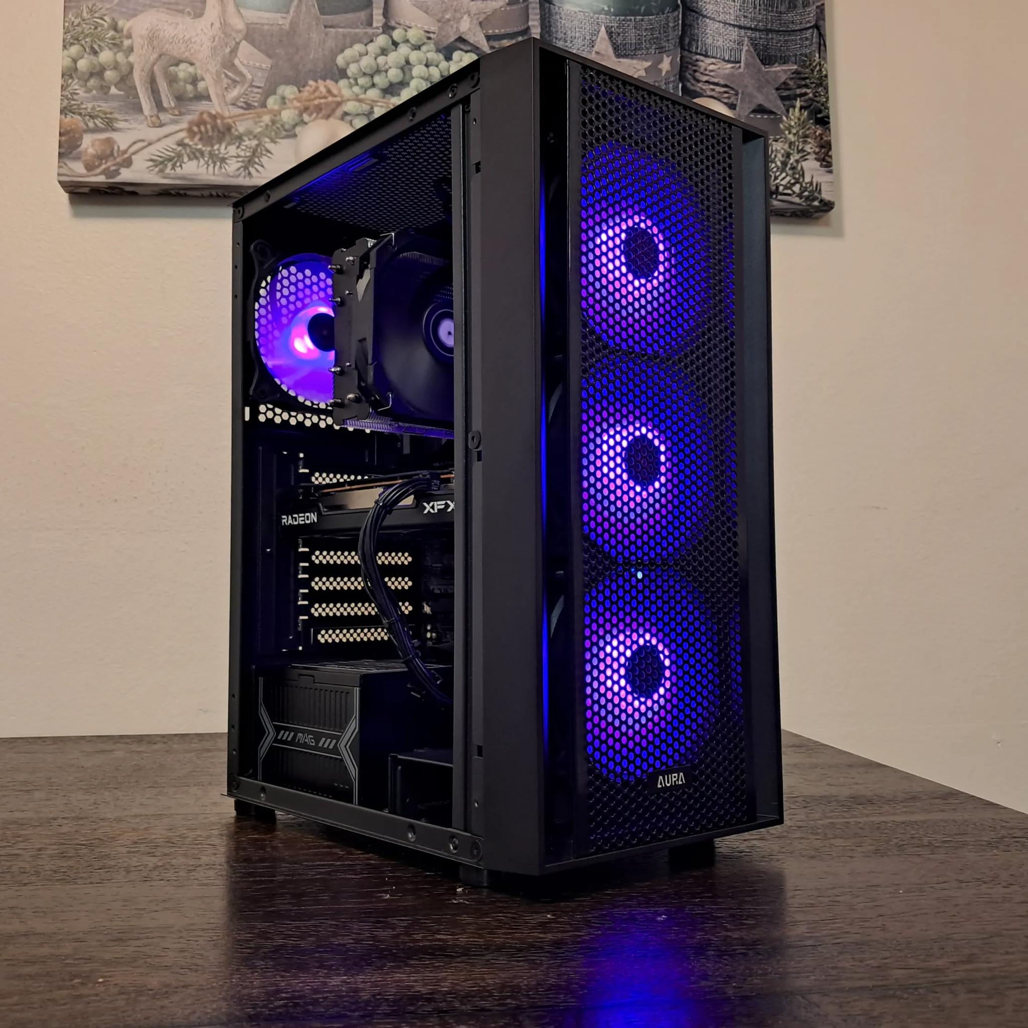⚫⚔️1080p Ultra Slayer⚔️⚫ Radeon RX 6650 XT 8GB | Intel Core i5-10400 | 1TB SSD