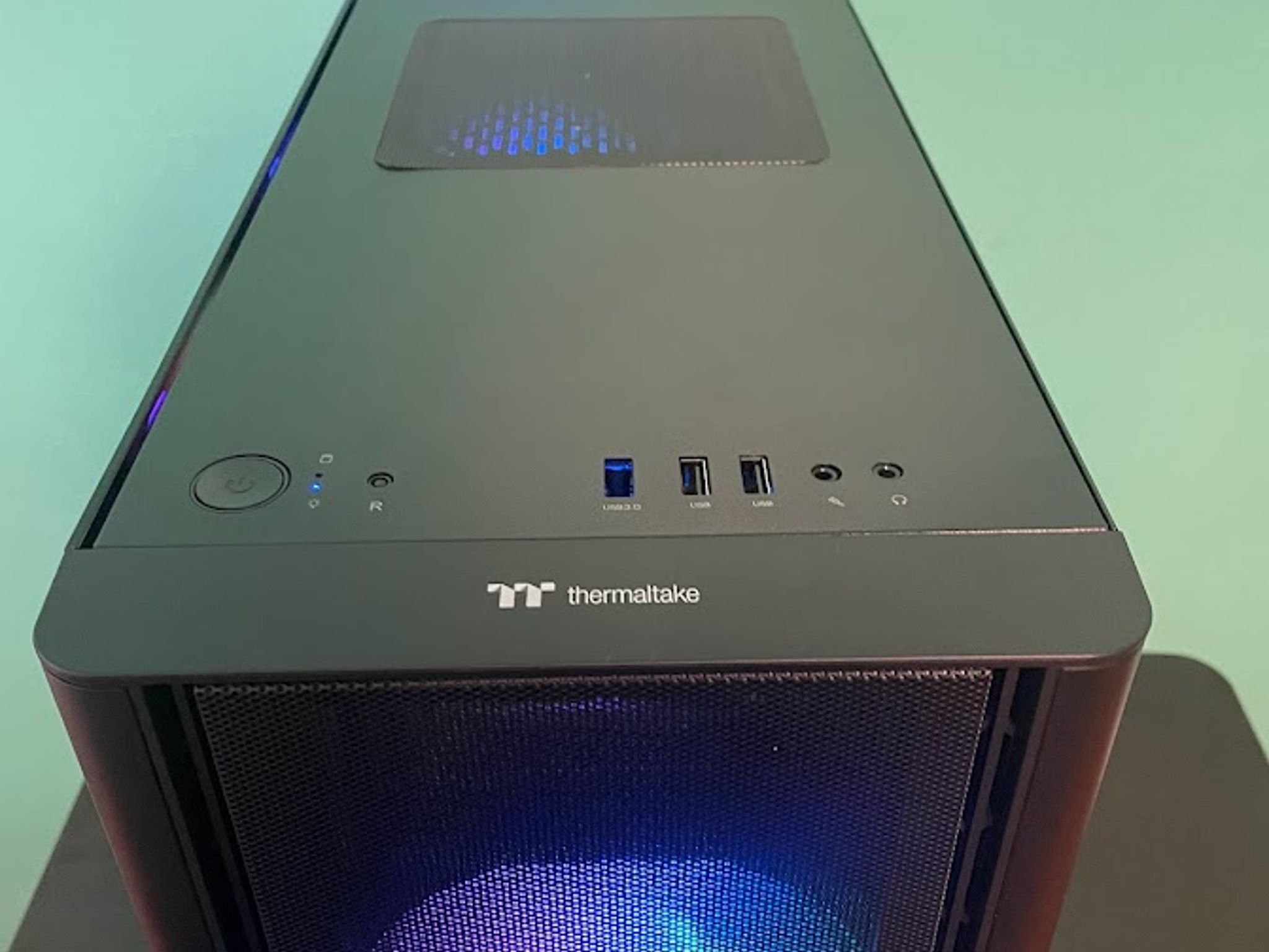 RGB Black Gaming PC| Intel i5 / Amd RX580 / 8GB / 128GB Ssd + 500GB Win 10 Pro WiFi