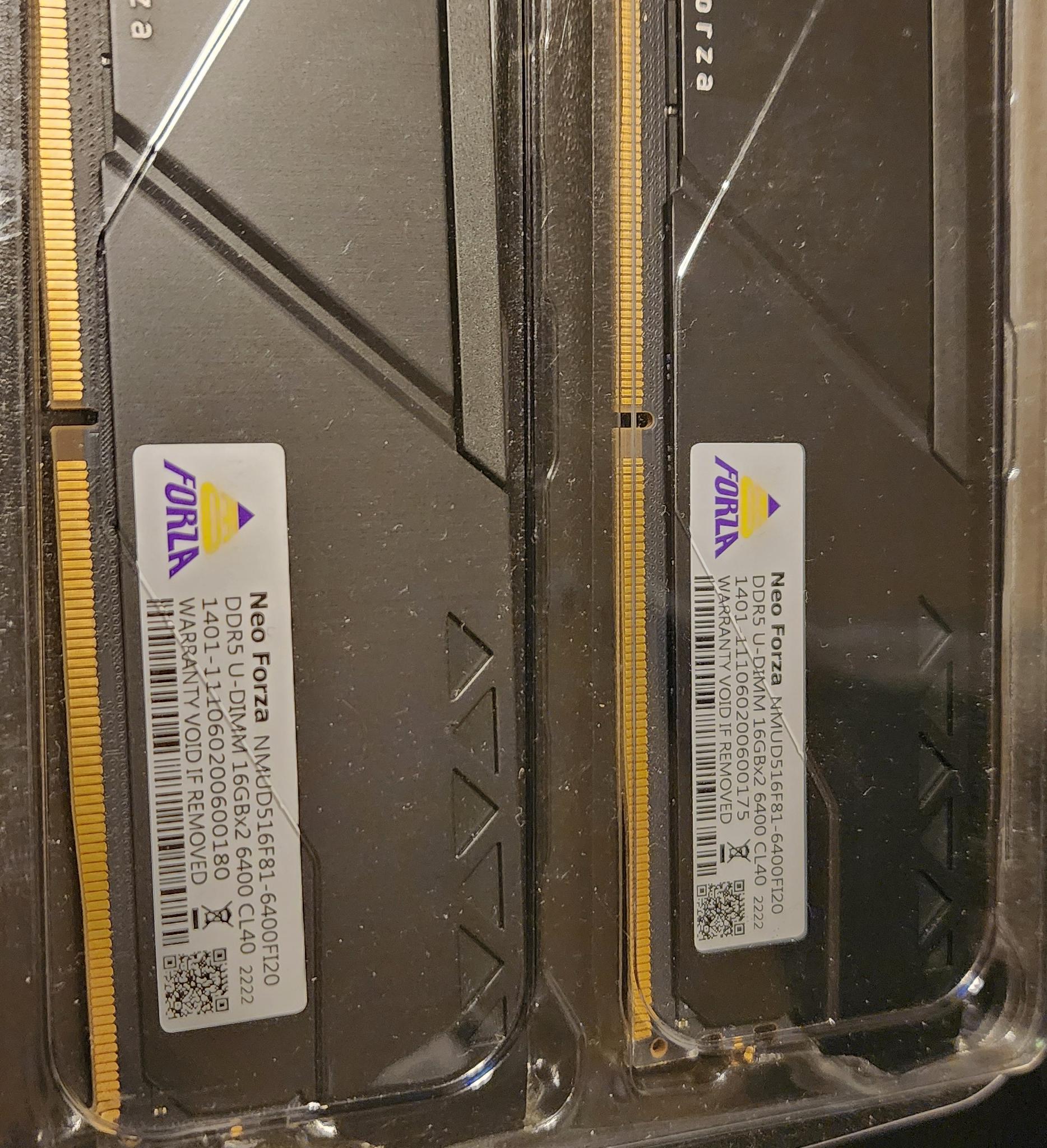 Neo Forza 32gb Ram 6400MT/s CL40