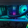 WHITE AND BLACK 4K/1440P POWERFUL GAMING/STREAMING PC:4080, 7800X3D, 2TB 980 PRO, 32GB DOMINATOR RAM