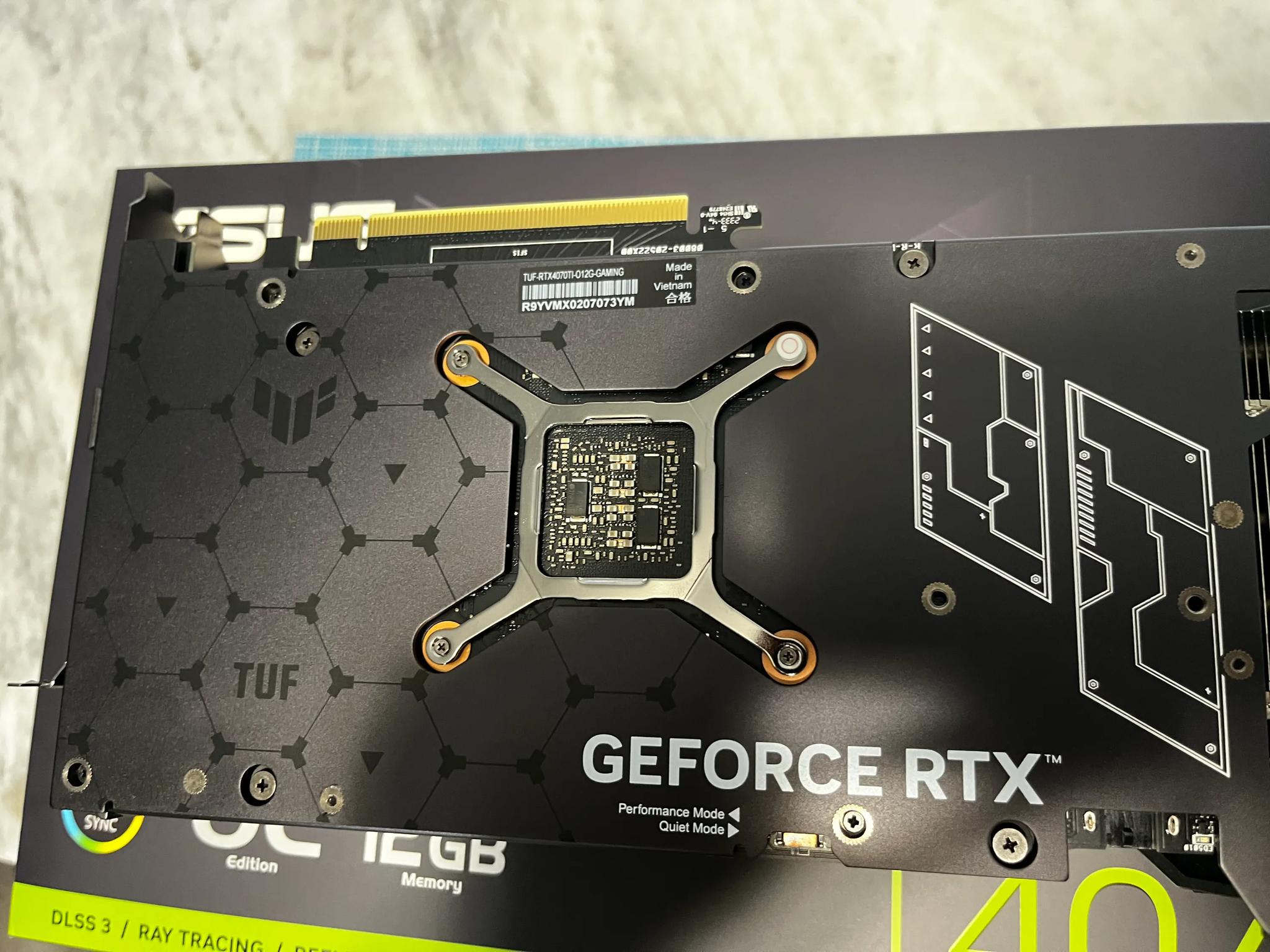 ASUS TUF Gaming NVIDIA GeForce RTX 4070 Ti OC Edition