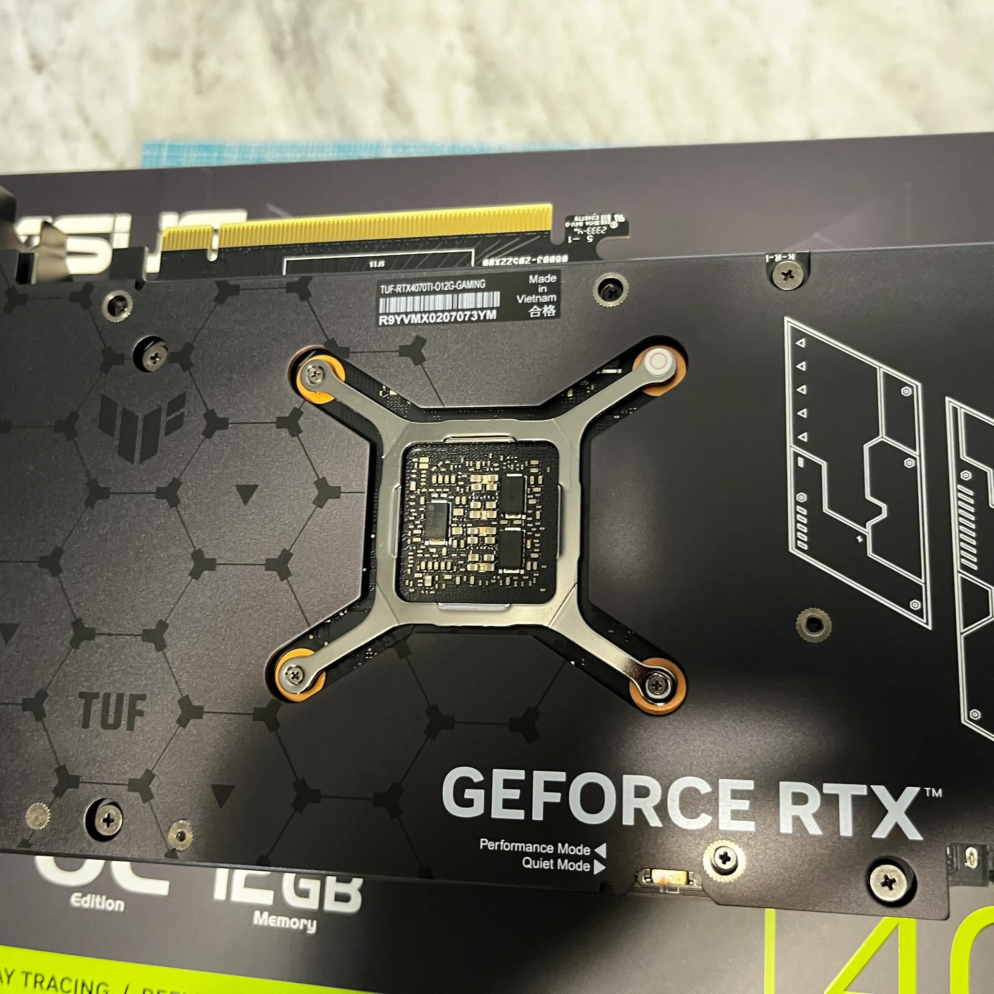 ASUS TUF Gaming NVIDIA GeForce RTX 4070 Ti OC Edition