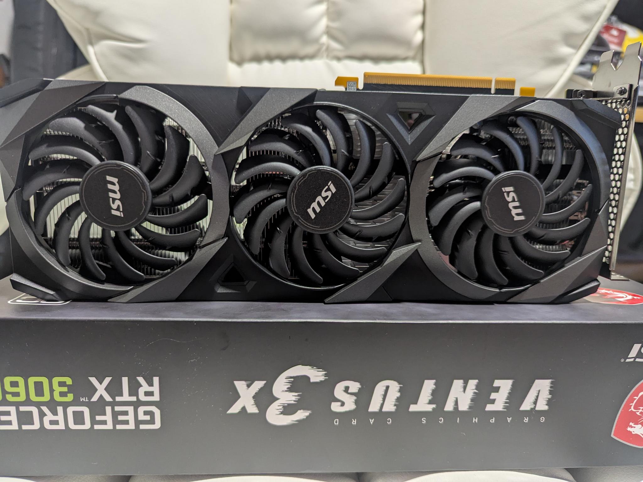 MSI Ventus 3x NVIDIA GeForce RTX 3060 OC