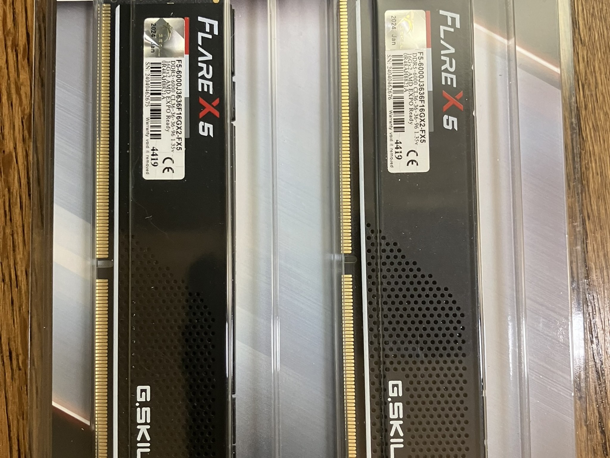G.skill Flare X5 32GB kit.