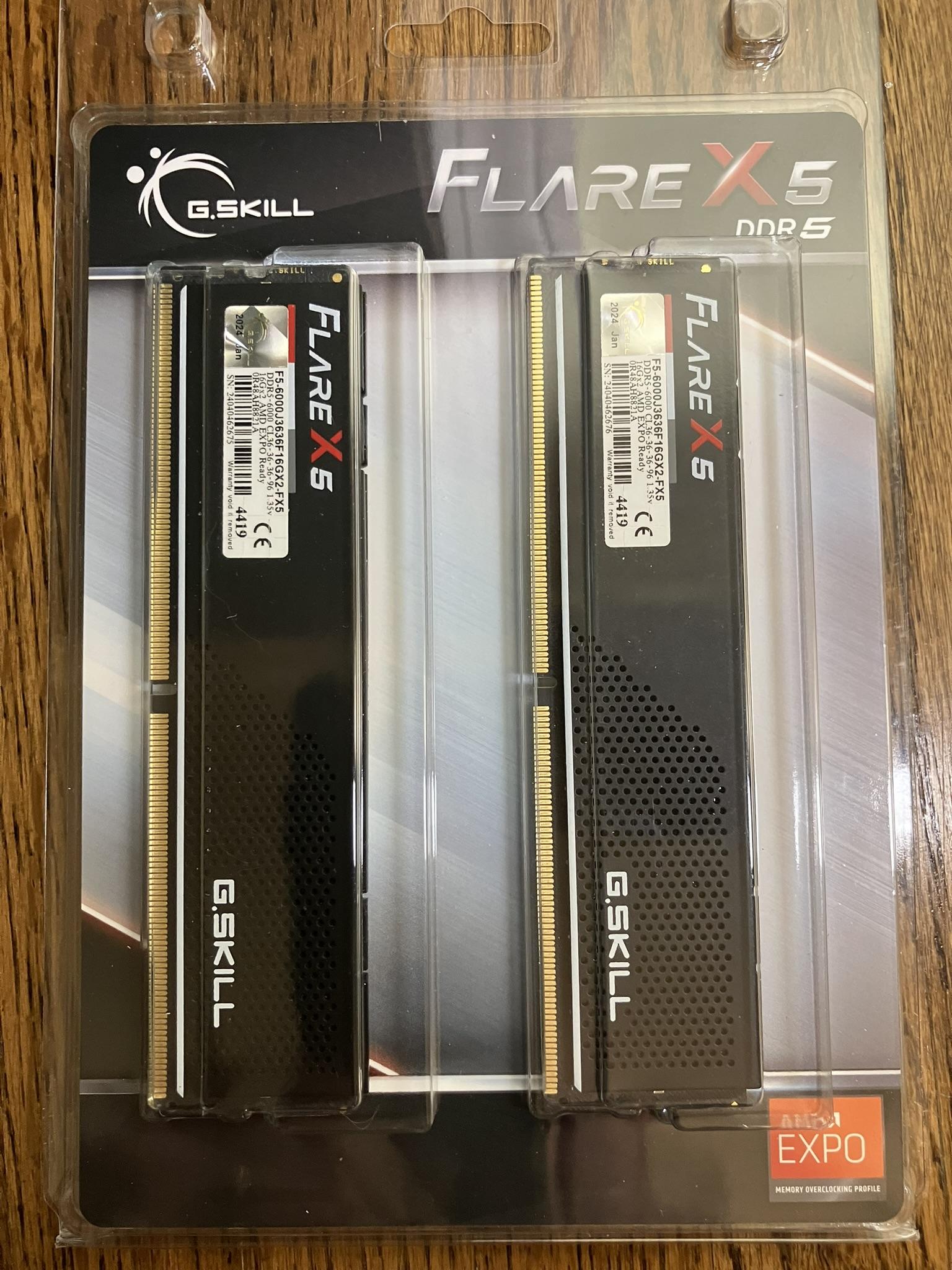 G.skill Flare X5 32GB kit.