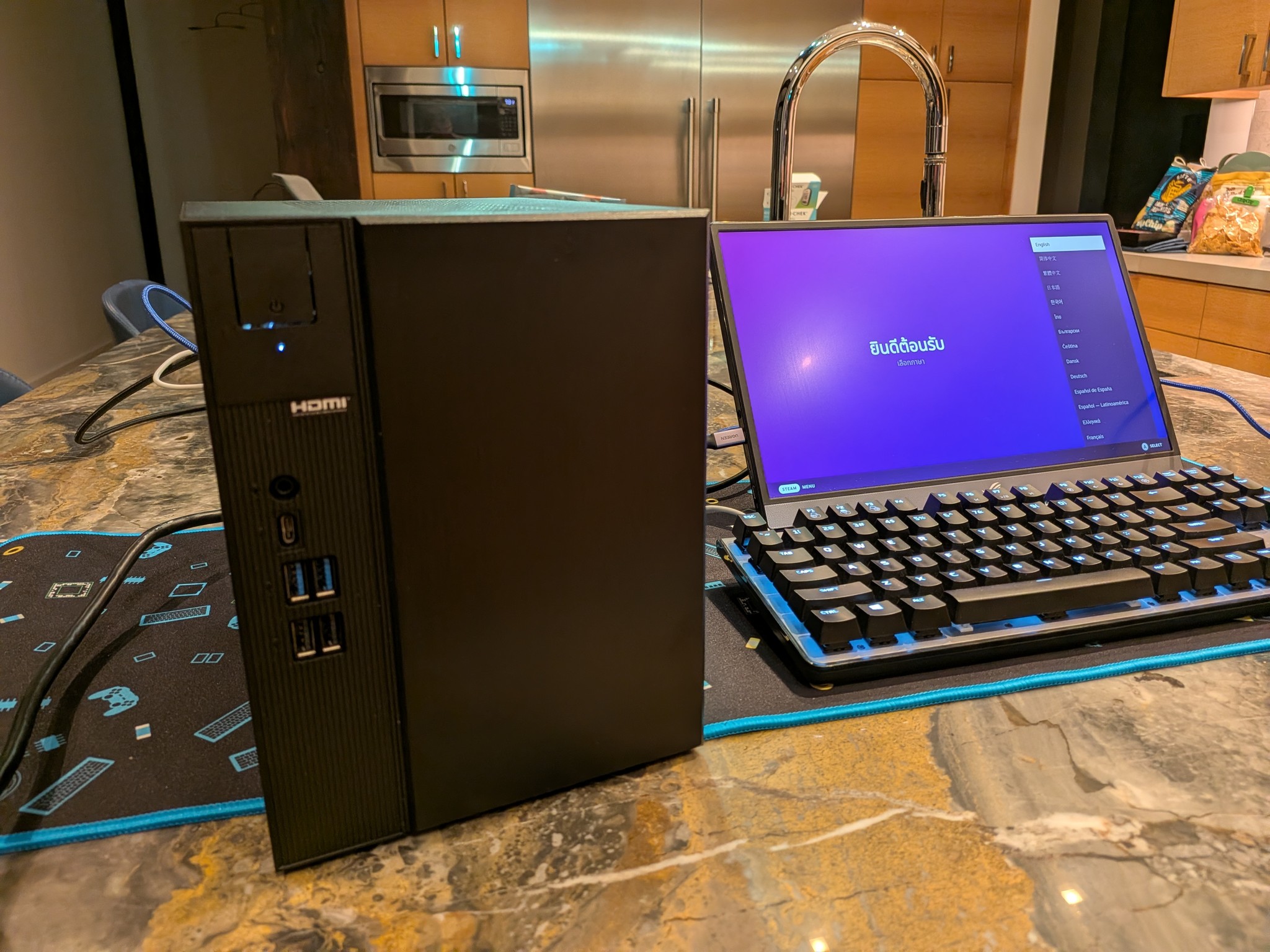 Steam Machine Killer - RX 7600, Ryzen 5 5600, 32 GB DDR4 RAM, 1 TB NVME