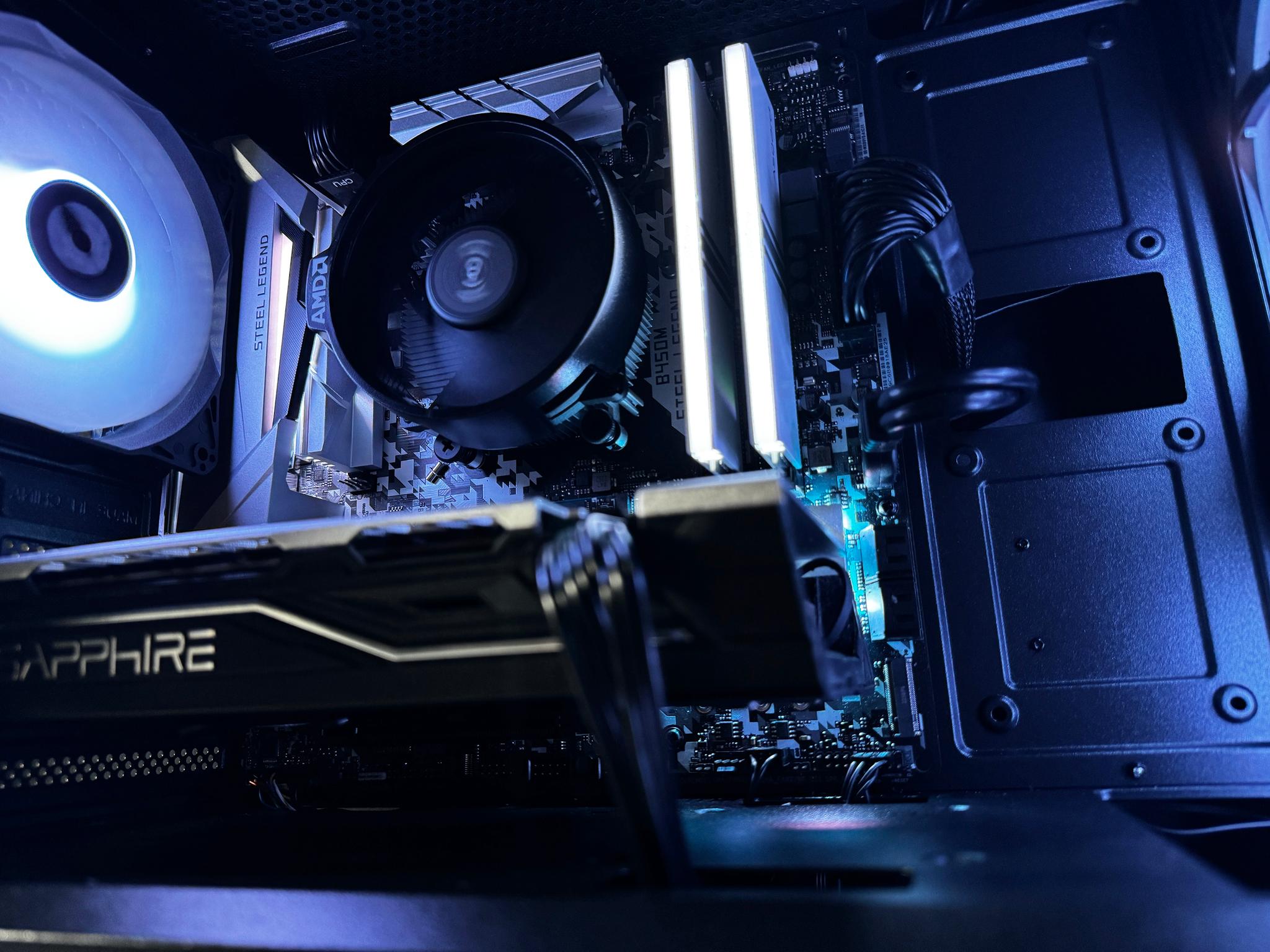 ⚫️BUDGET⚫️ Gaming PC | AMD Ryzen 5 4500 | 16GB DDR4 | RX 580 8GB | 512GB m.2 SSD | Win11 PRO | Wi-Fi