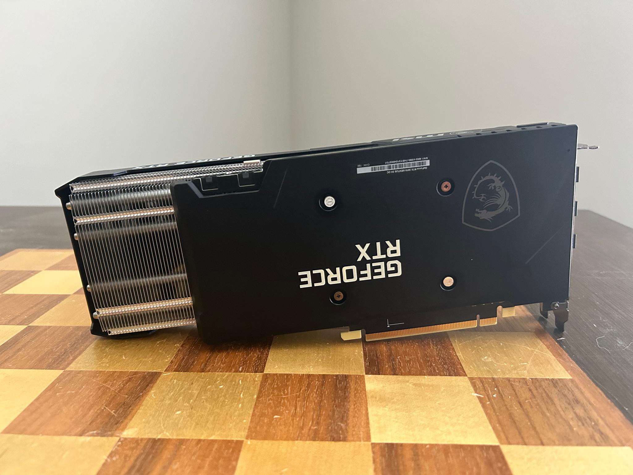 MSI RTX 3070 Triple Fan Card