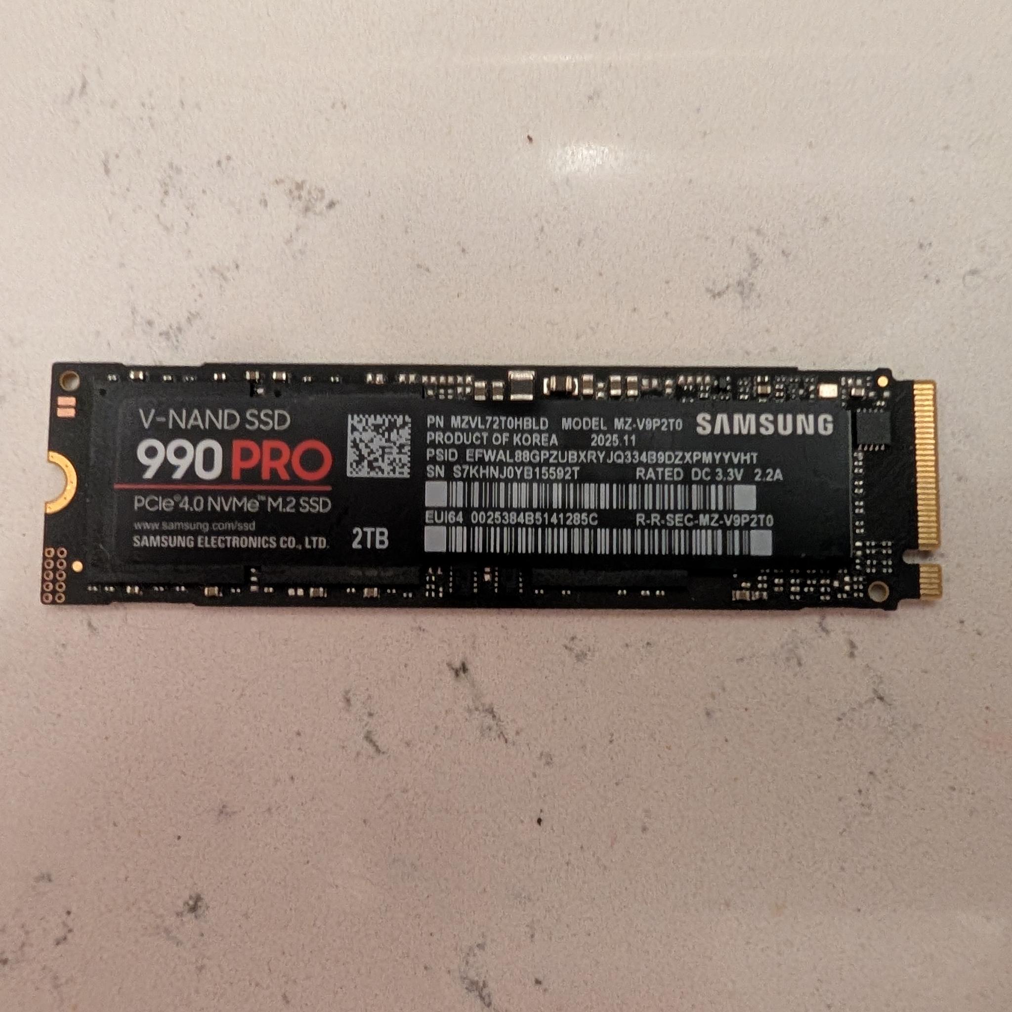 Samsung 990 EVO 2TB