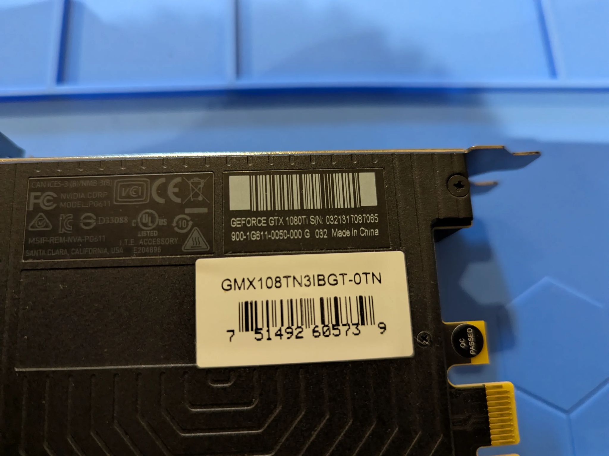 NVIDIA 1080ti AIO Water Cooled GPU