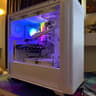🧊❄️ All White AM5 APU gaming build! Ryzen 5 8600G | 32GB DDR5 | 1TB NVME SSD ❄️🧊   **NO GPU**