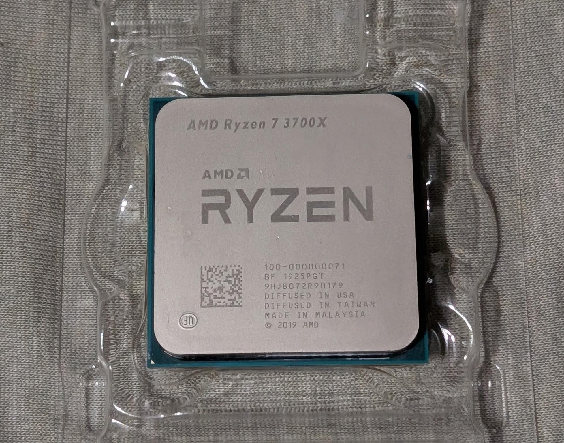 Ryzen 7 3700x 8 Core CPU