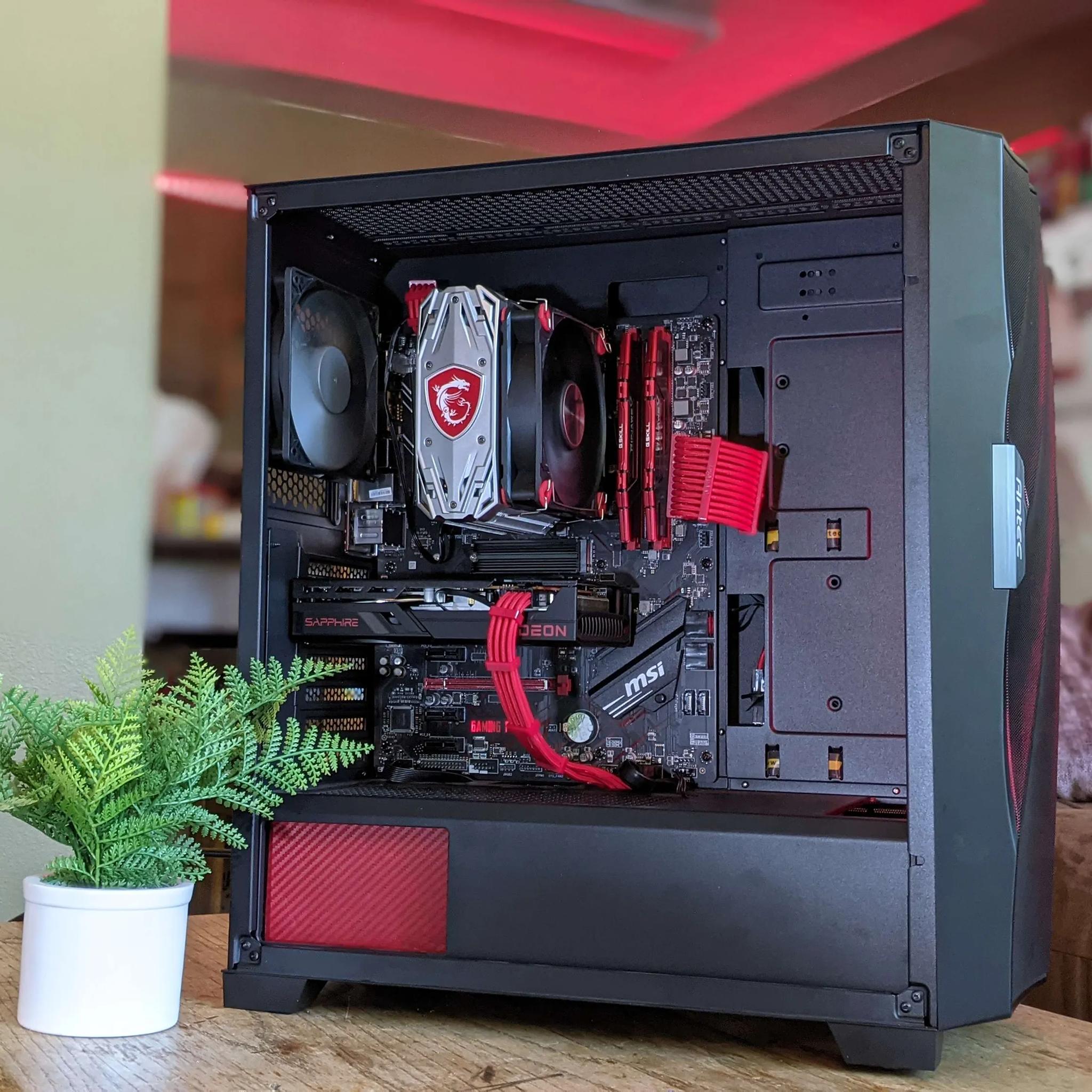 Ryzen 3600 rx 6600 Gaming PC