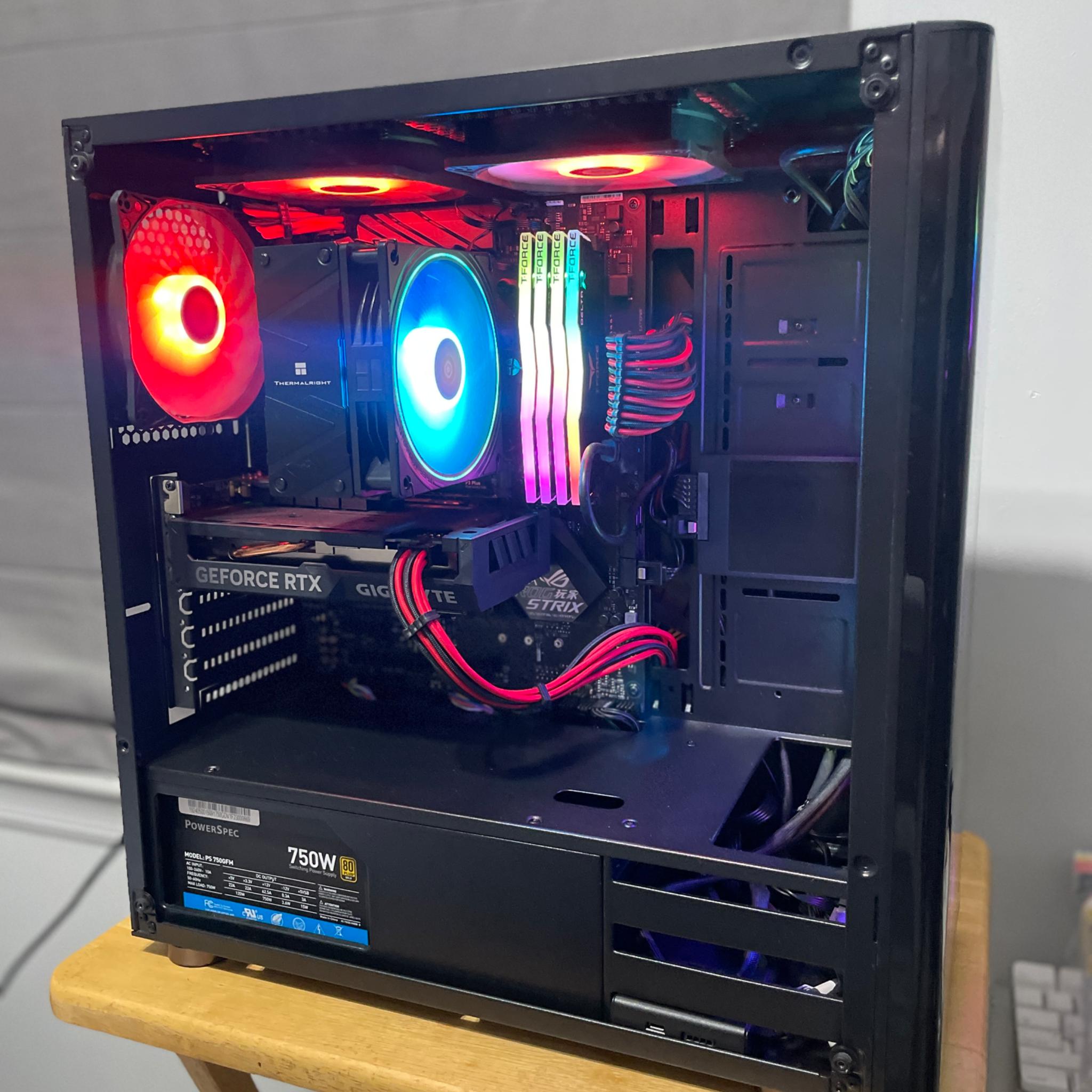 🌈Aurora Reactor🌈 RTX 4060 and Ryzen 5 5600x