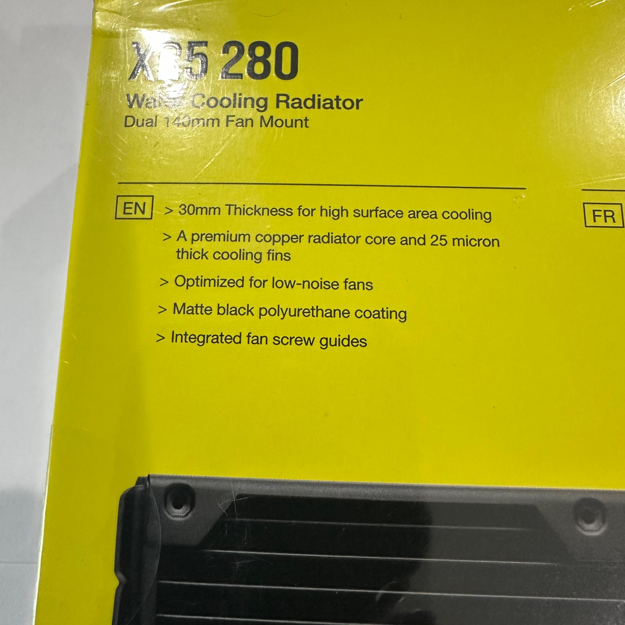 Corsair Hydro X Series XR5 280, Water Cooling Radiator, Black - BRAND NEW SEALED