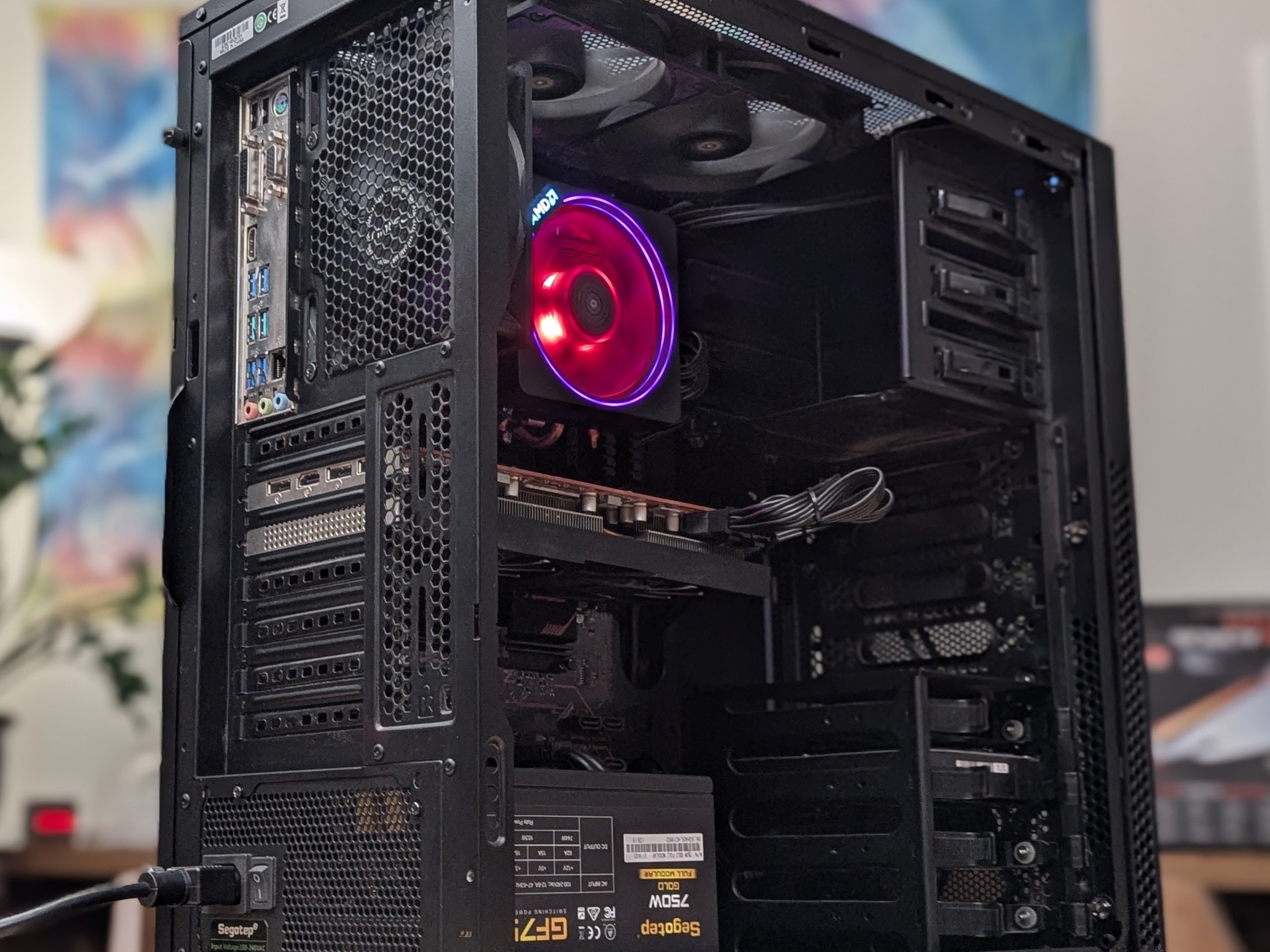 🔥 RED – Ryzen 5 5500 | RX 5700 XT | 16GB RAM | 1.5TB Storage | Windows 11 🔥