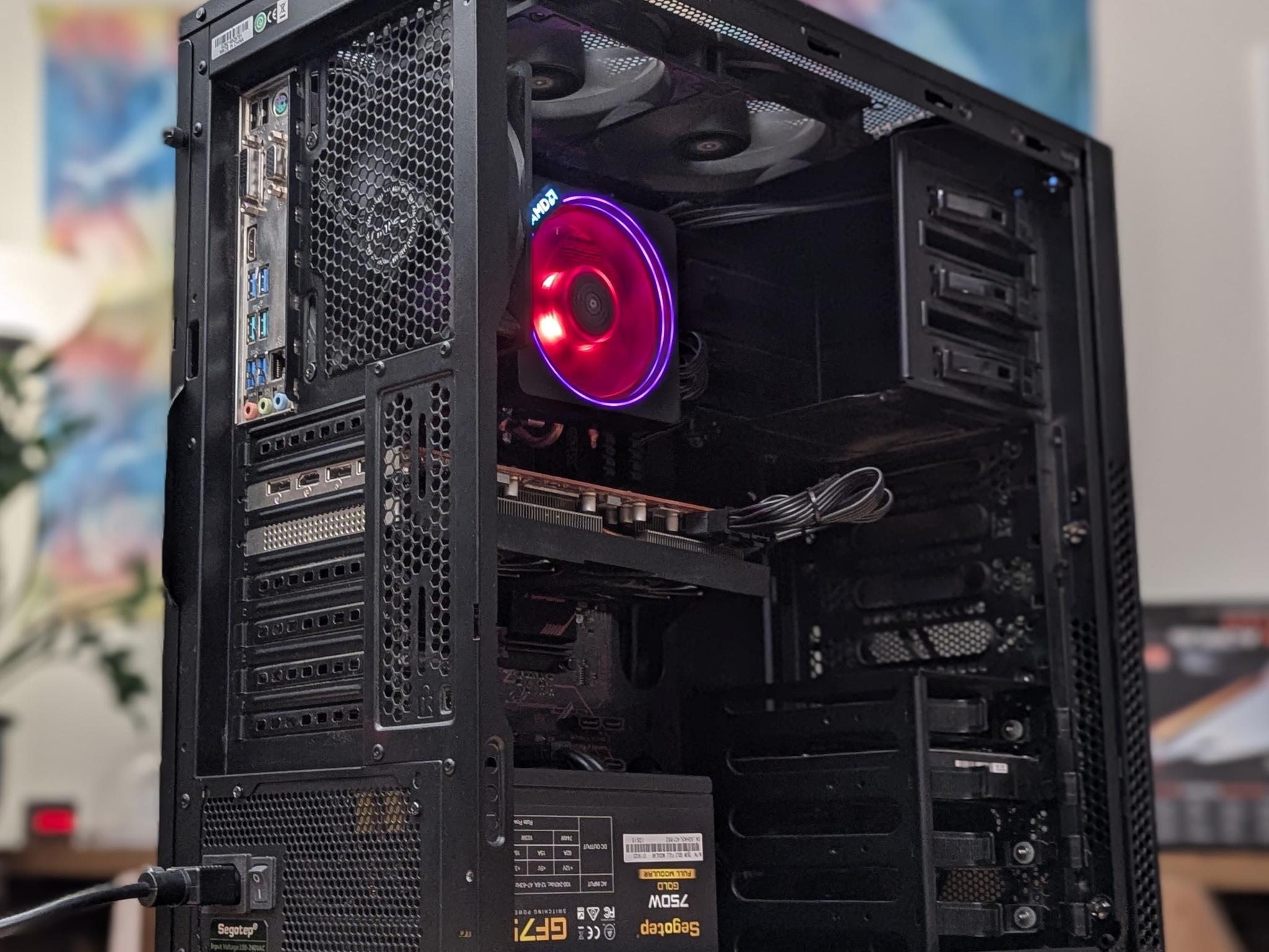 🔥 RED – Ryzen 5 5500 | RX 5700 XT | 16GB RAM | 1.5TB Storage | Windows 11 🔥