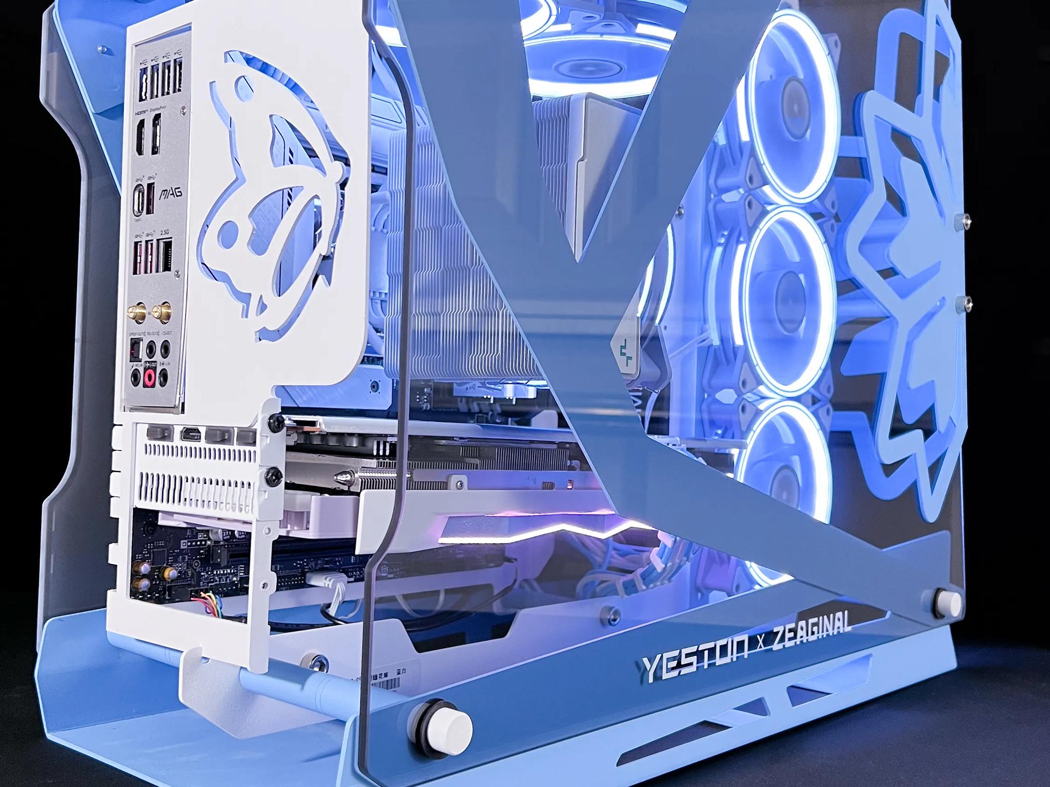 YESTON Anime Waifu PC Build | Radeon RX 6700XT | i5-12400