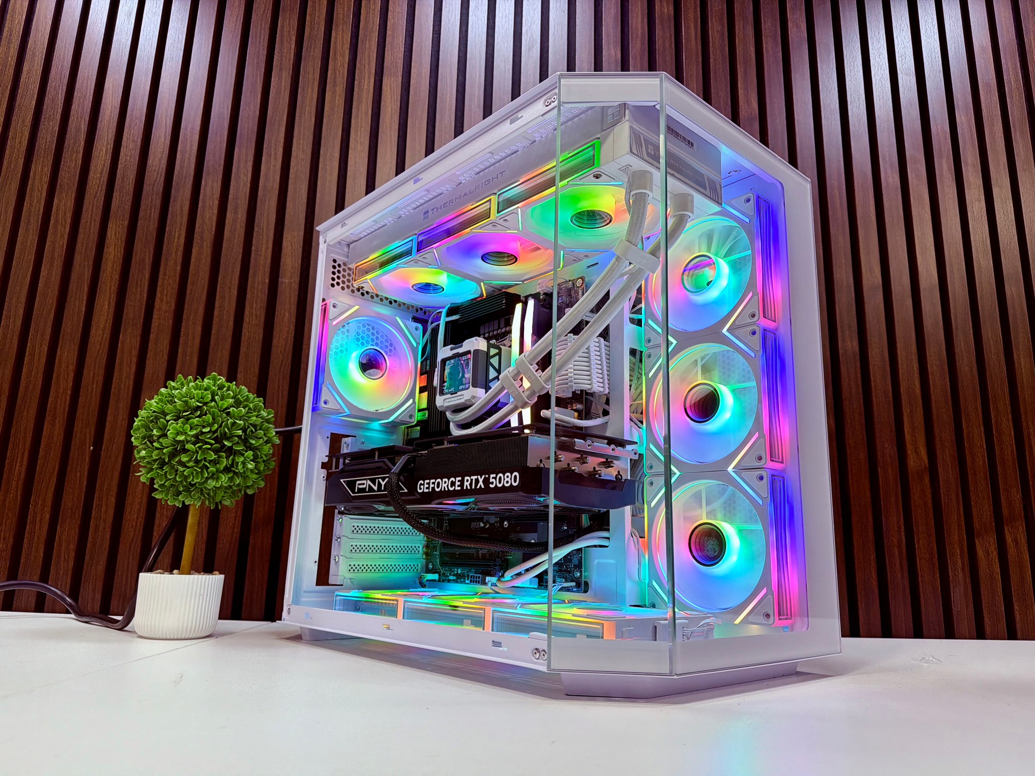 RTX 5080| Ryzen 9800X3D | 64GB DDR5 | 4TB M.2 | 1000W Gold PSU | ARGB Fans | Windows 11